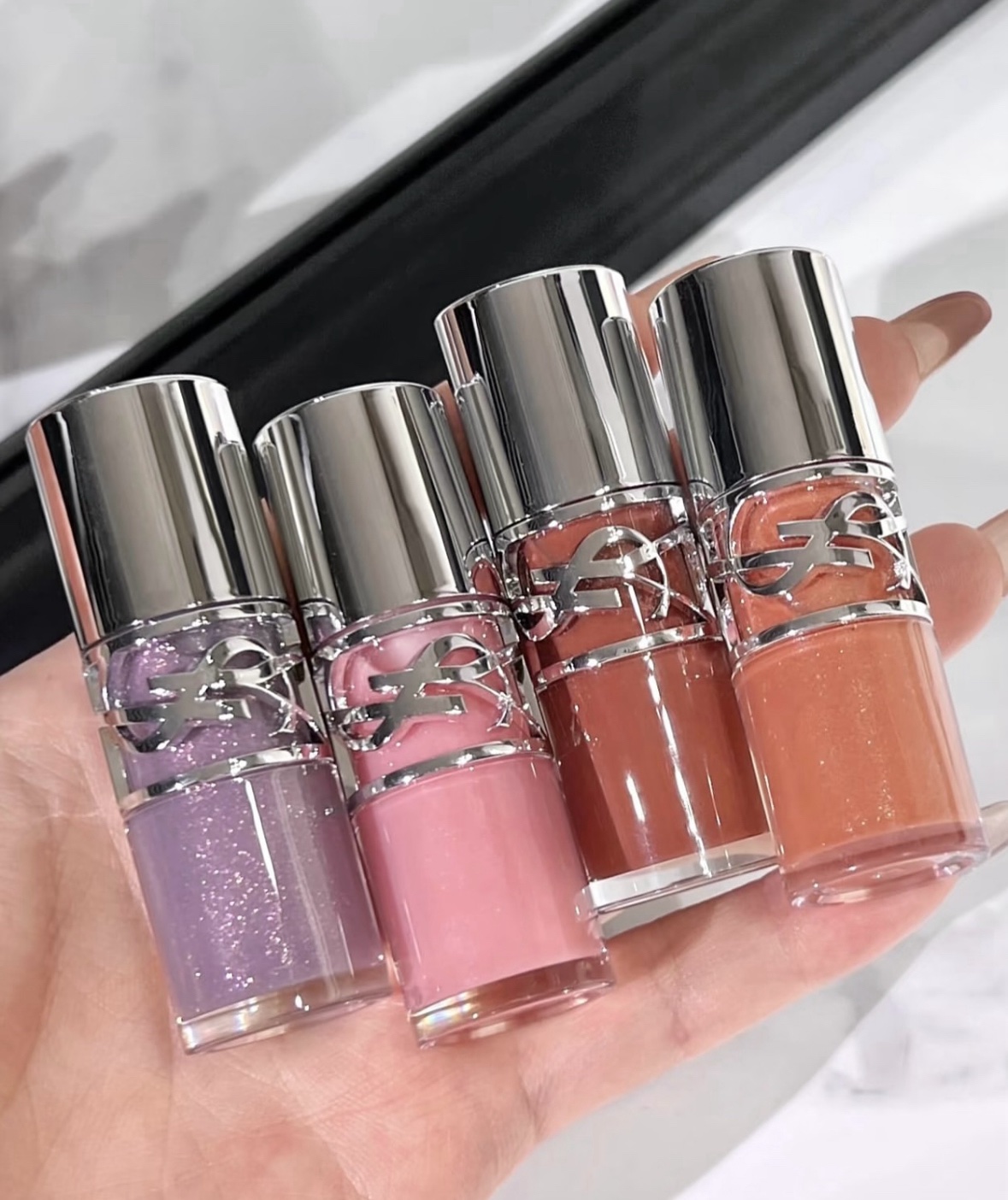 YSL ラブシャイン グロスプランパー #5 カリフォルニア サンシャイン/YVES SAINT LAURENT BEAUTE/リップグロスを使ったクチコミ（1枚目）