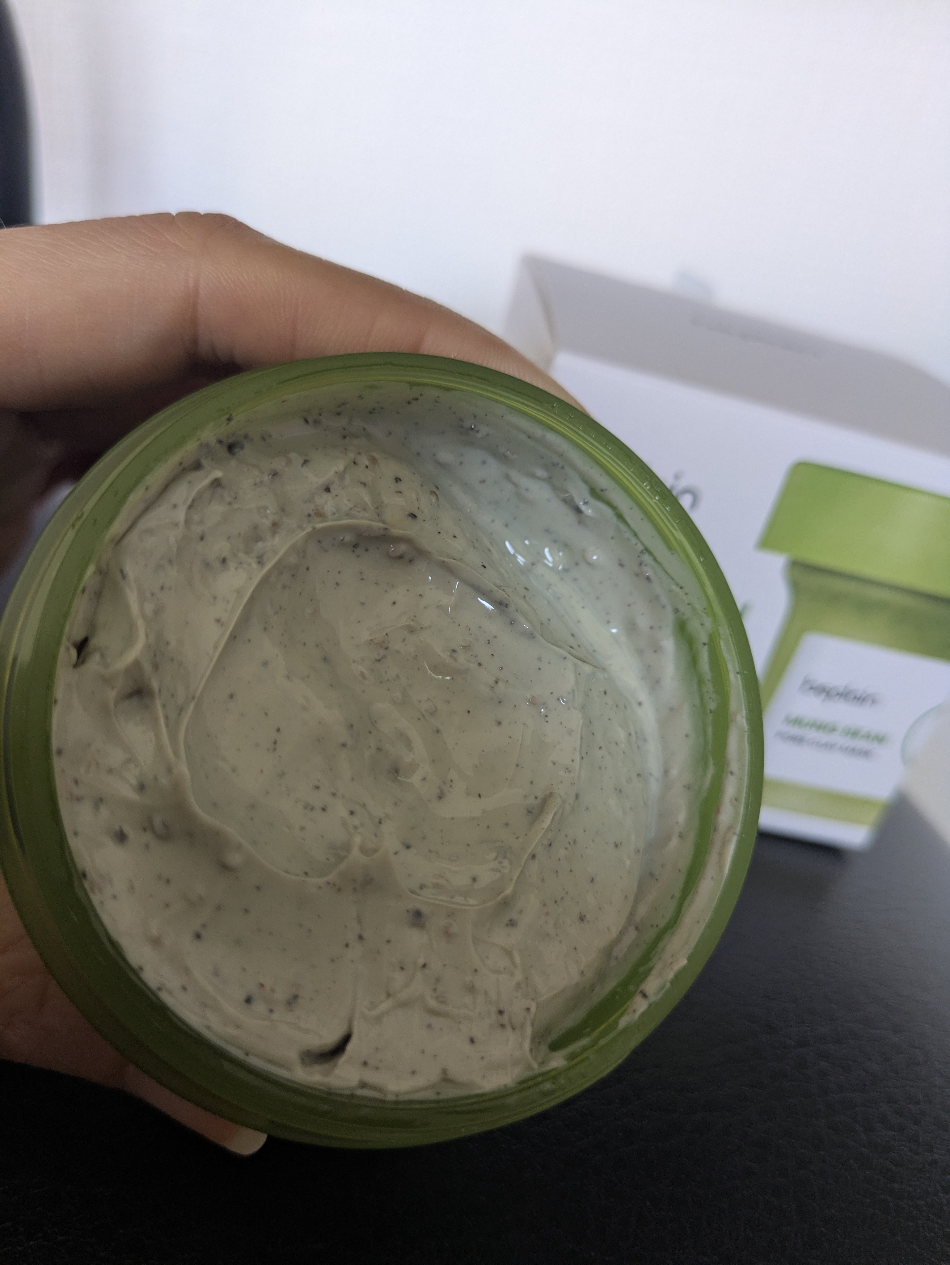 緑豆毛穴クレイパック/beplain/洗い流すパック・マスクを使ったクチコミ（2枚目）