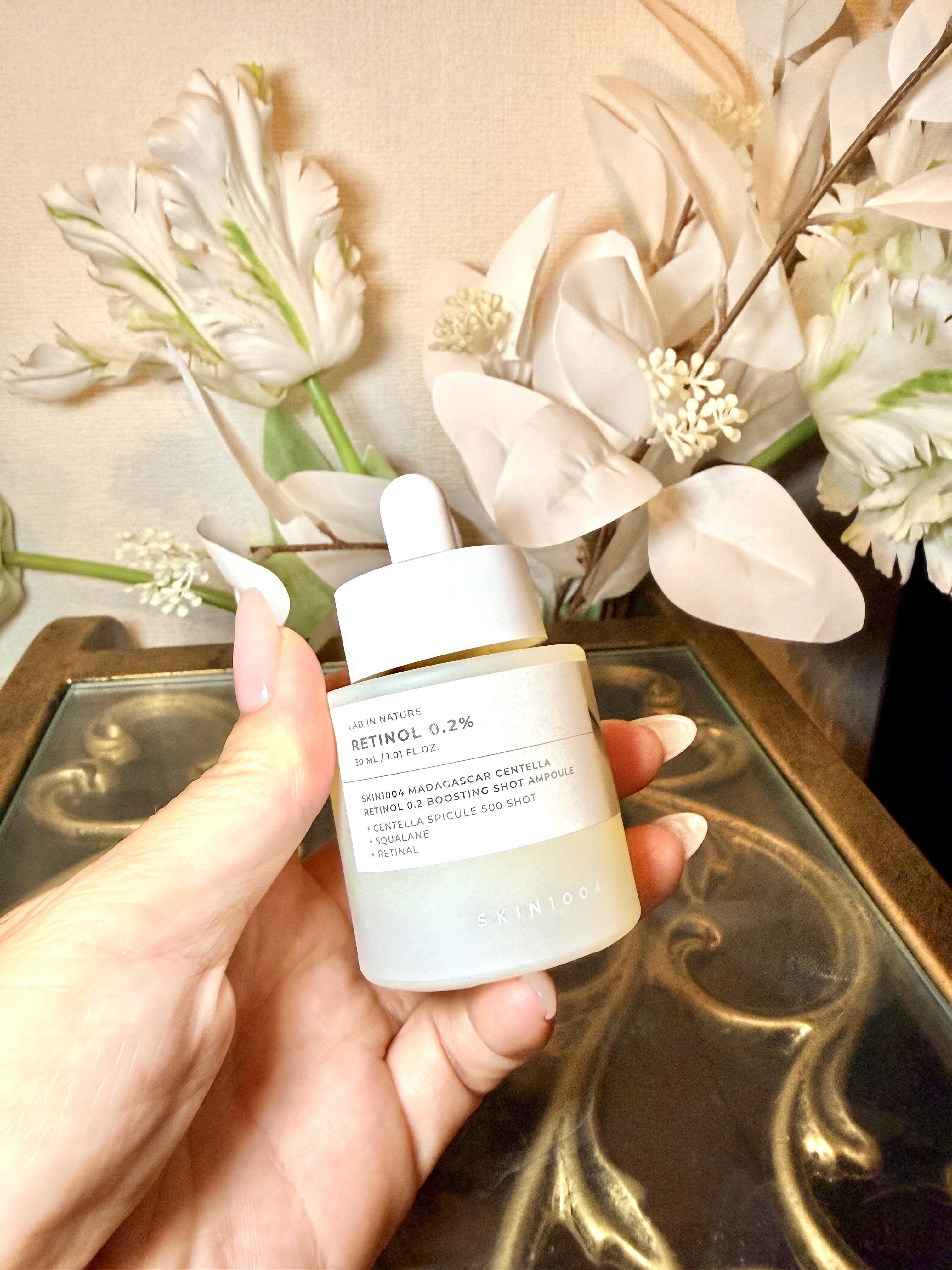 レチノール 0.2 ブースティングショット アンプル/SKIN1004/美容液を使ったクチコミ（2枚目）
