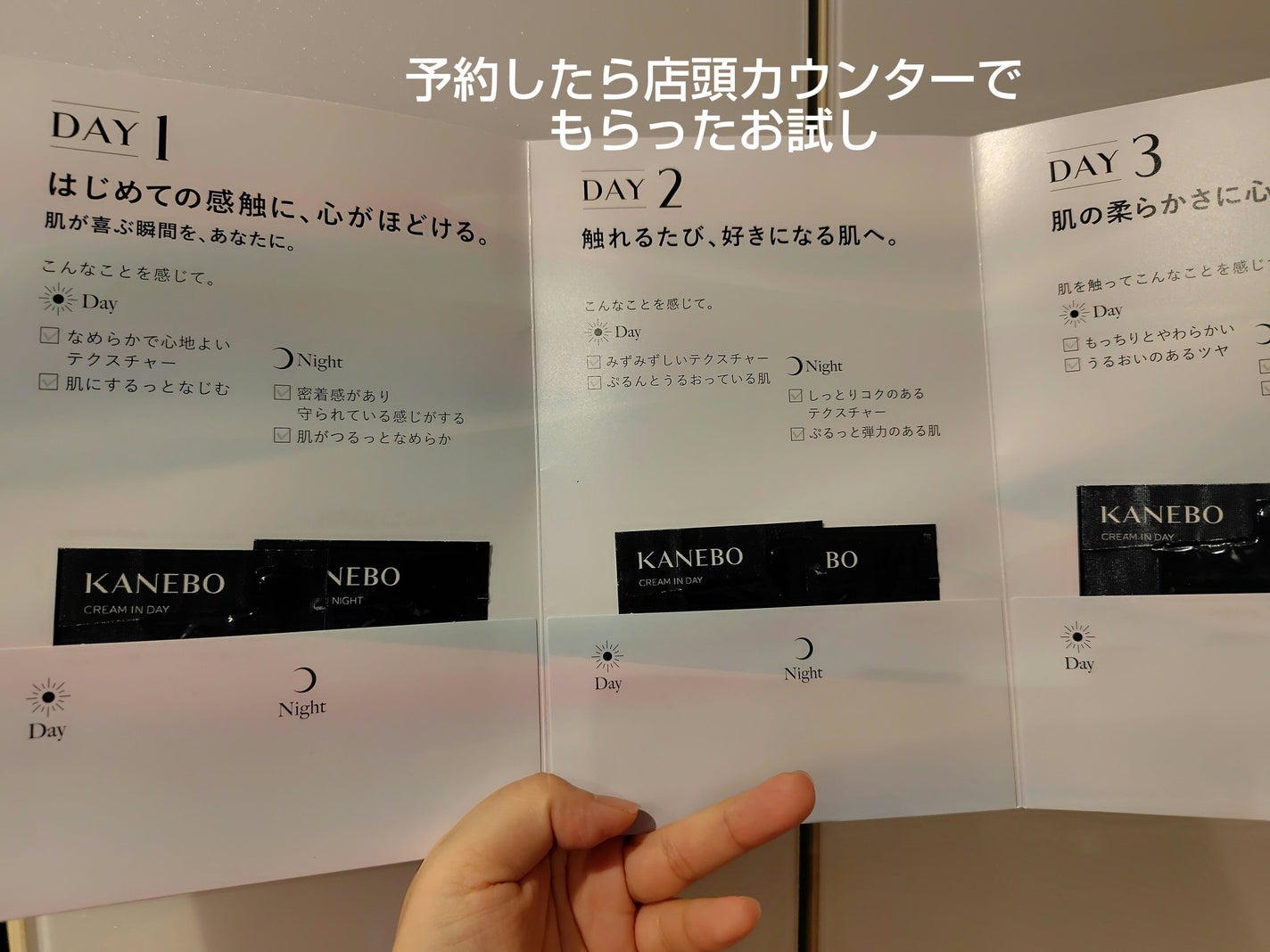 カネボウ クリーム イン デイⅡ キット リミテッド エディション/KANEBO/その他キットセットを使ったクチコミ(2枚目)