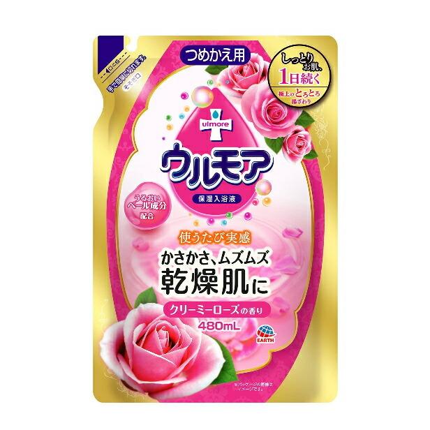 高保湿入浴液　クリーミーローズ つめかえ用 480ml