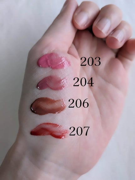 デュー ドロップ ティント/Coralhaze/リップティントを使ったクチコミ(2枚目)