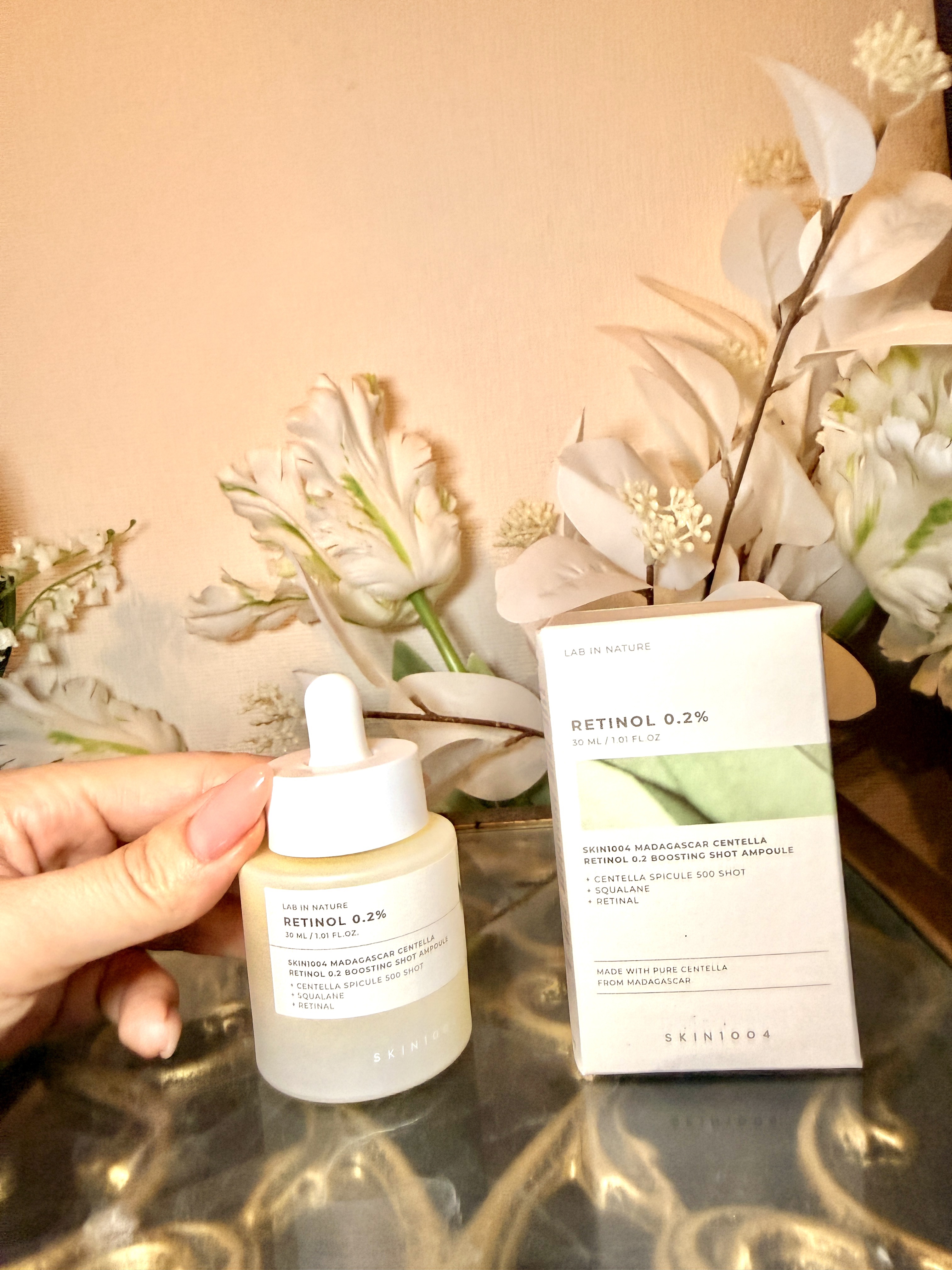 レチノール 0.2 ブースティングショット アンプル/SKIN1004/美容液を使ったクチコミ（1枚目）