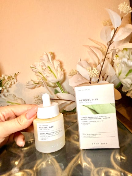 レチノール 0.2 ブースティングショット アンプル/SKIN1004/美容液を使ったクチコミ(1枚目)