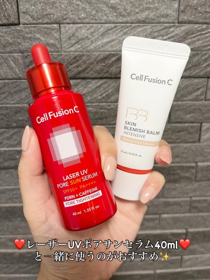 スキンブレミッシュバームインテンシブ/Cell Fusion C(セルフュージョンシー)/BBクリームを使ったクチコミ(4枚目)