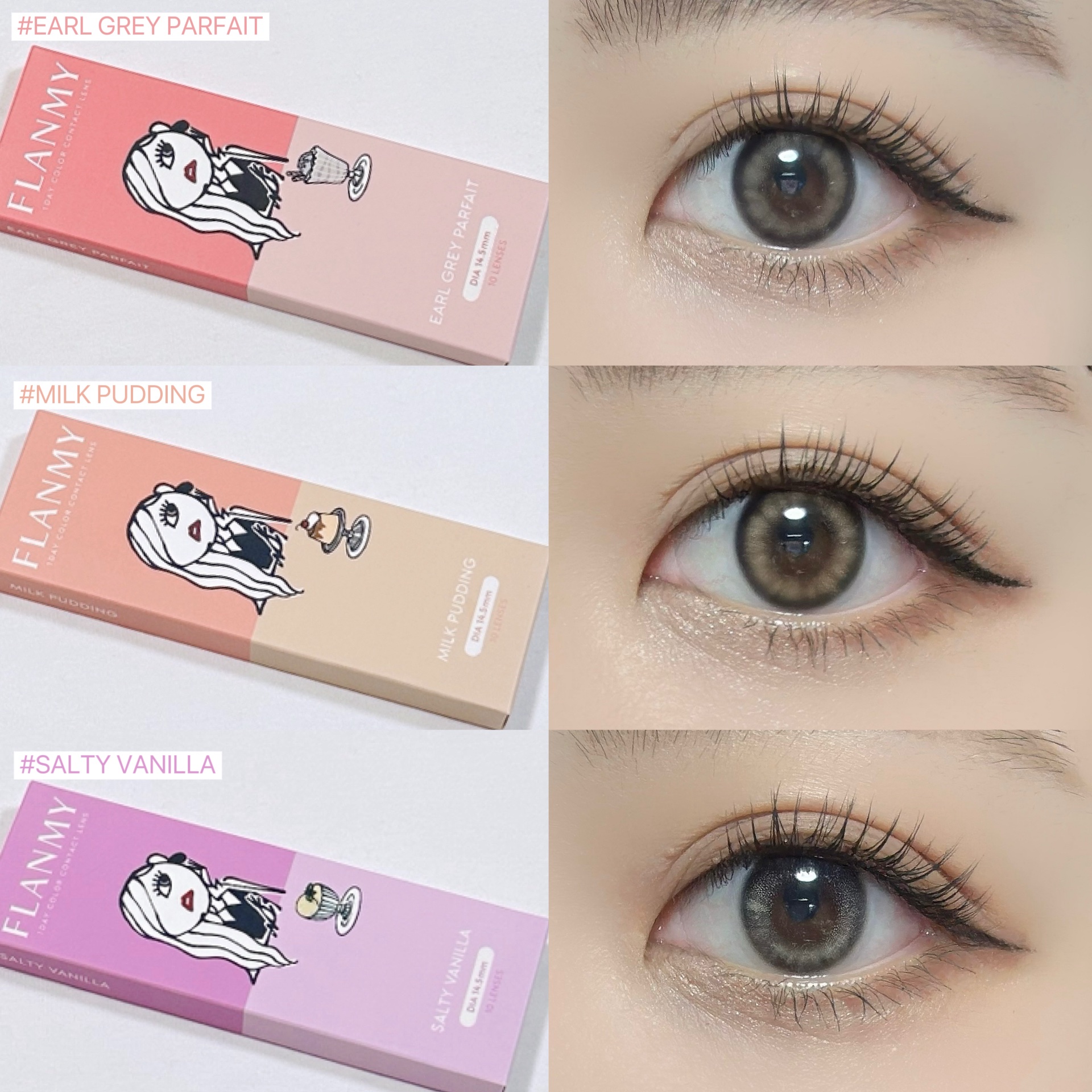 FLANMY 1day/FLANMY/ワンデー（１DAY）カラコンを使ったクチコミ（2枚目）