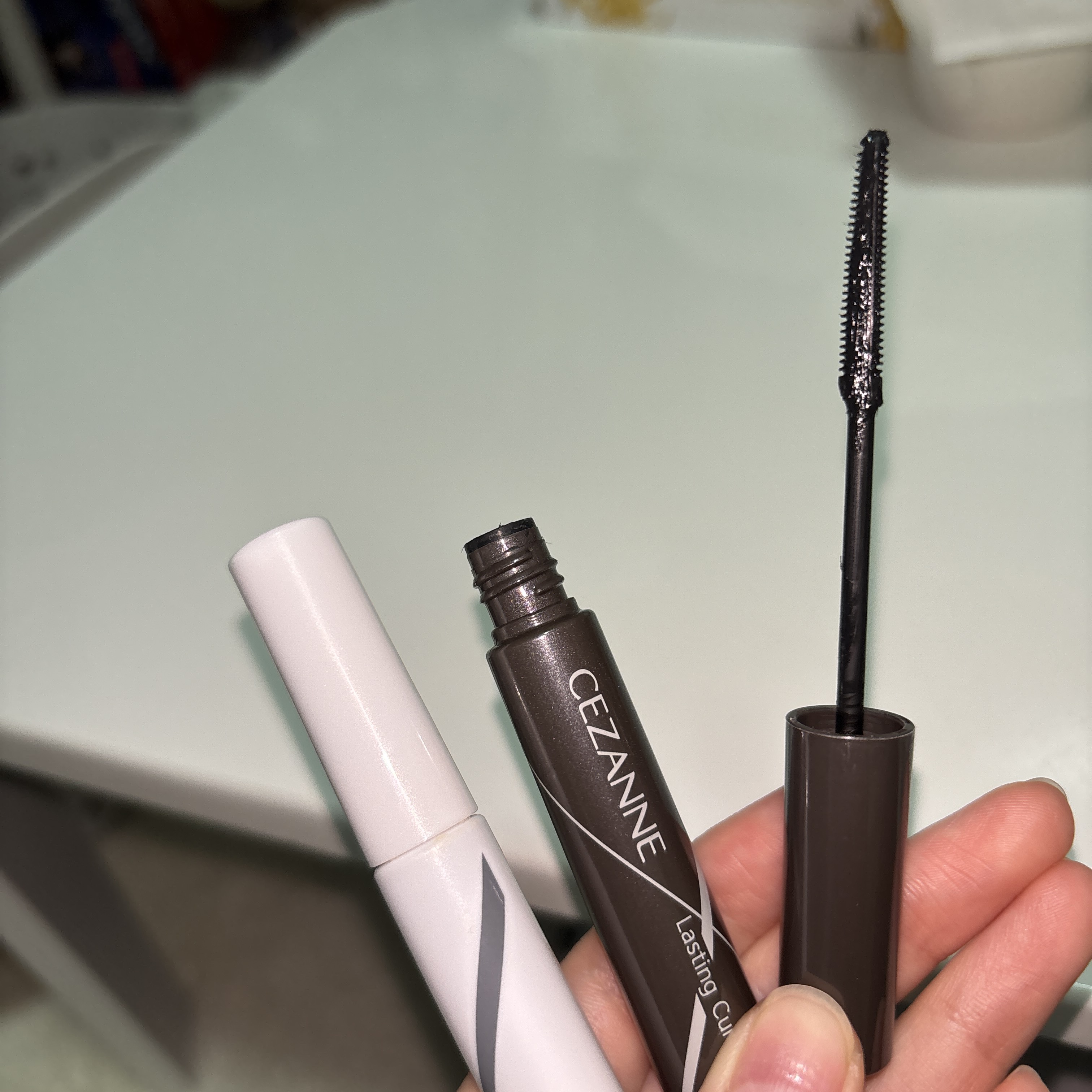 耐久カールマスカラ/CEZANNE/マスカラを使ったクチコミ（2枚目）