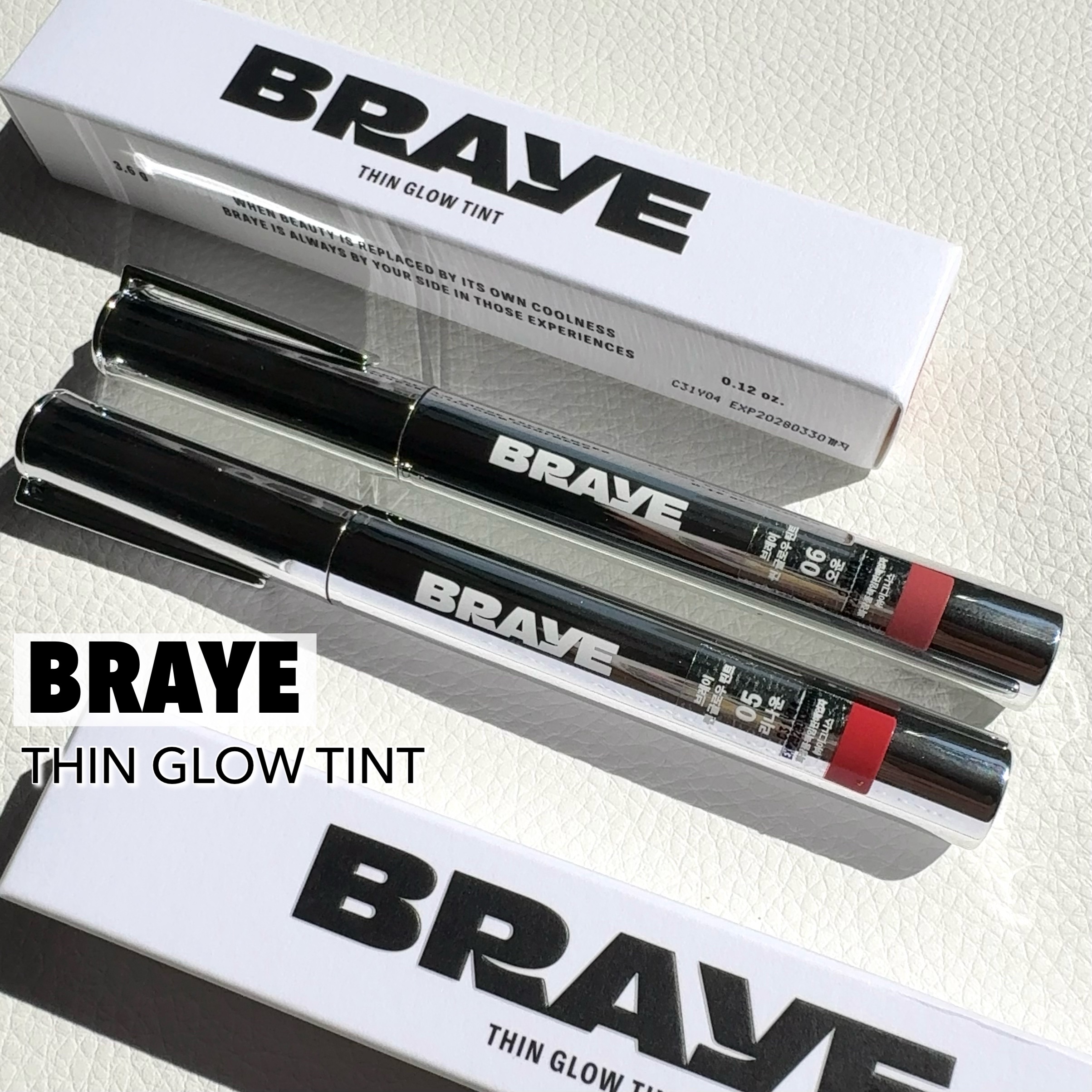 THIN GLOW TINT/BRAYE/口紅を使ったクチコミ（1枚目）