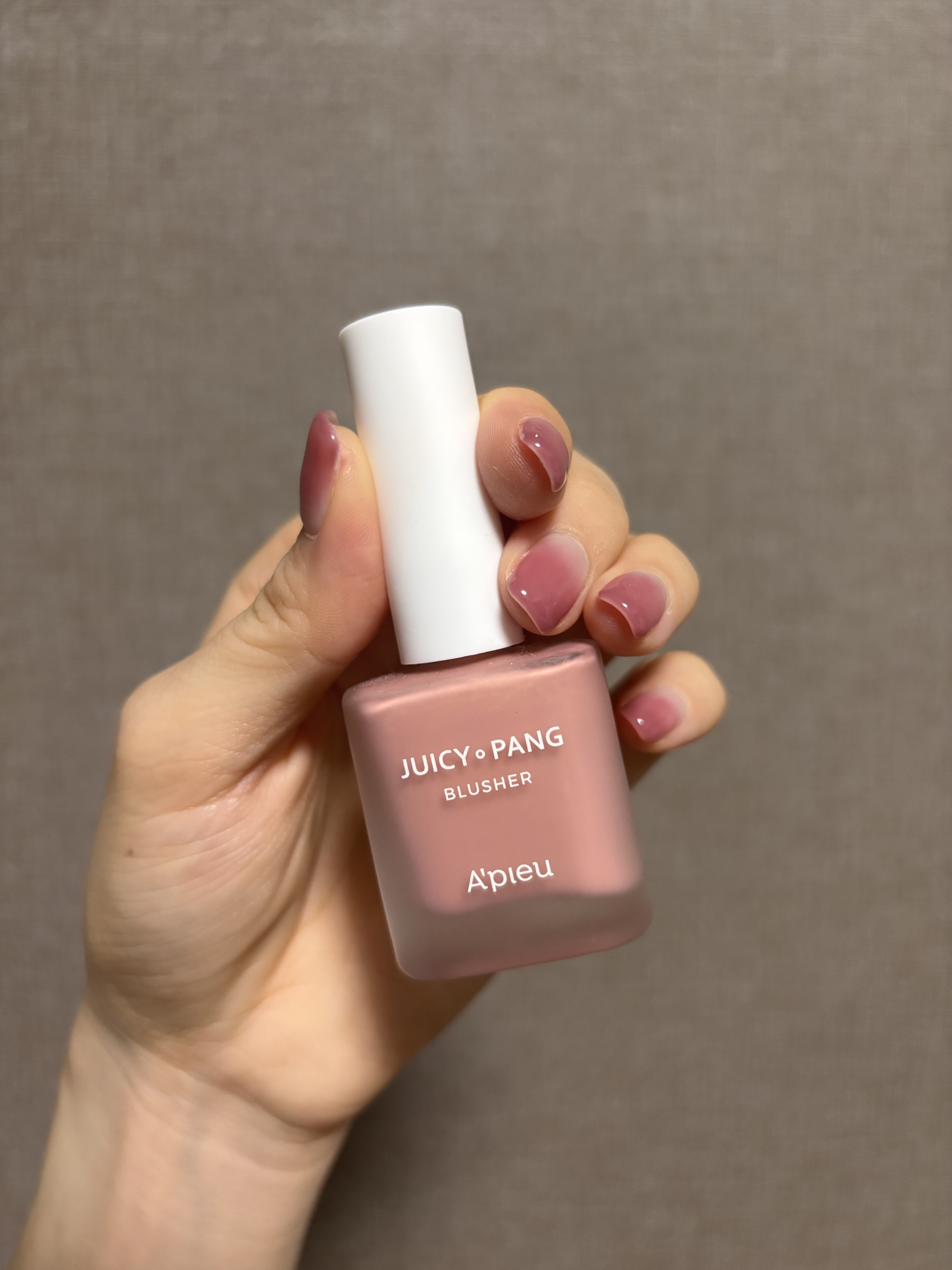 アピュー ジューシーパン ウォーターブラッシャー/A’pieu/リキッドチークを使ったクチコミ（1枚目）