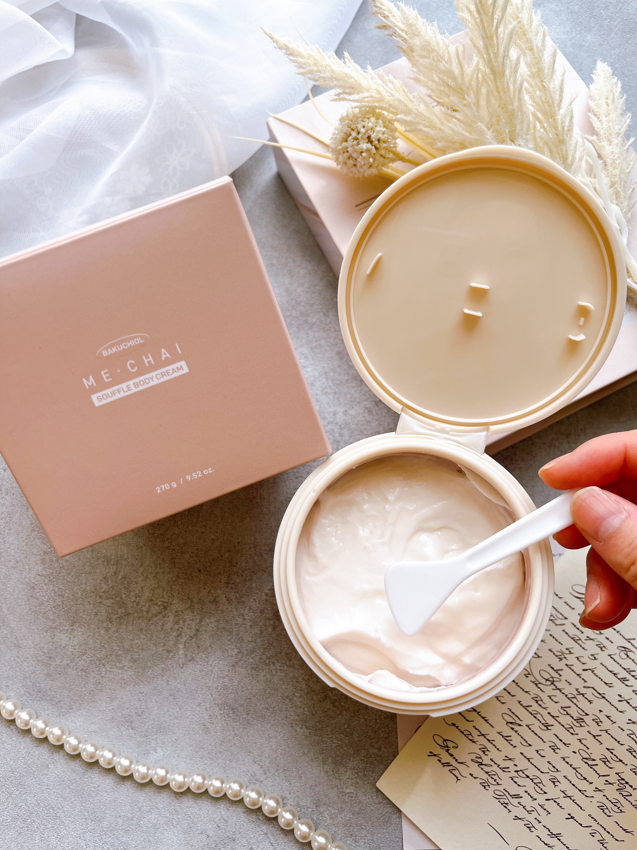 バクチオールスフレボディクリーム/MECHAI/ボディクリームを使ったクチコミ（2枚目）