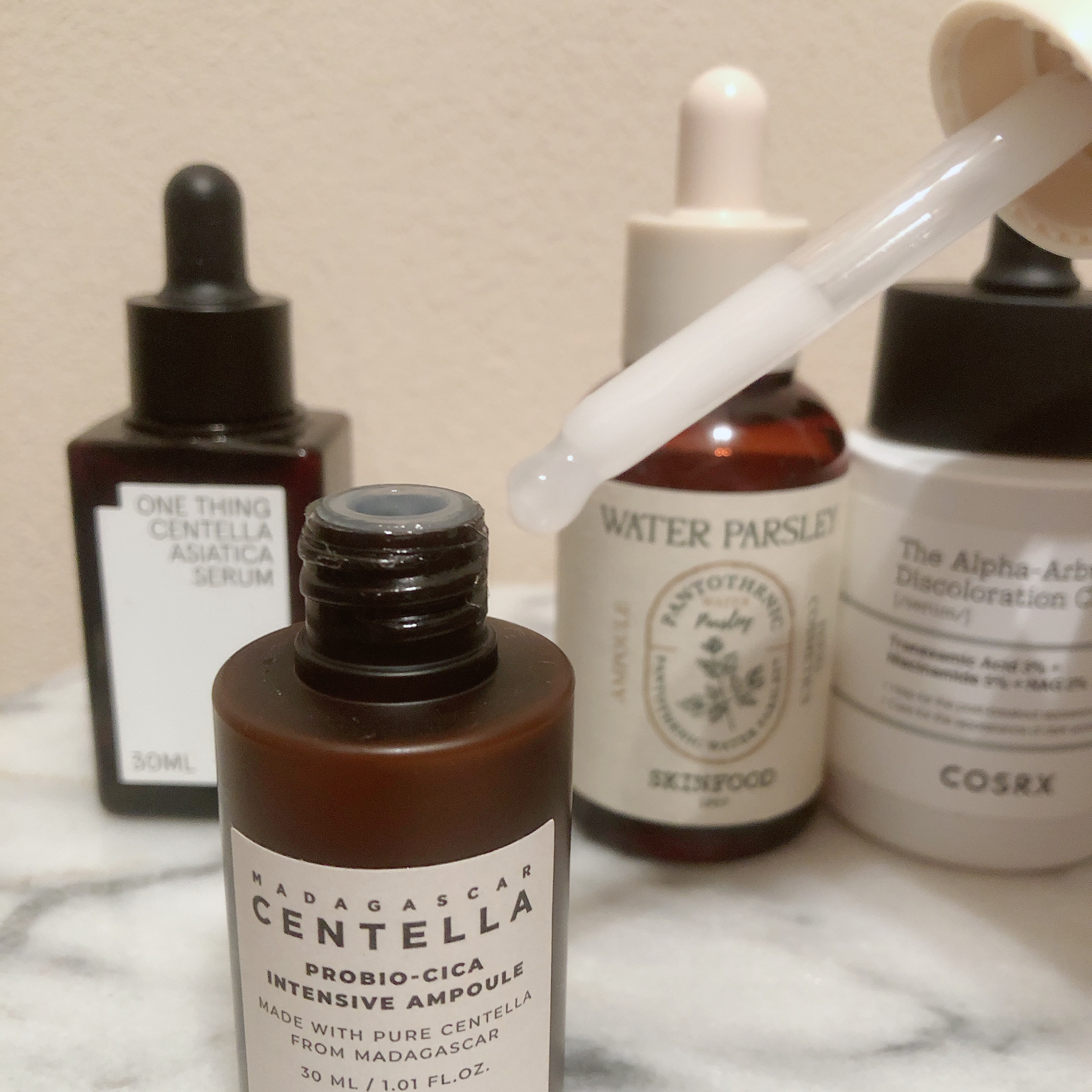 ツボクサセラム/ONE THING/美容液を使ったクチコミ（3枚目）