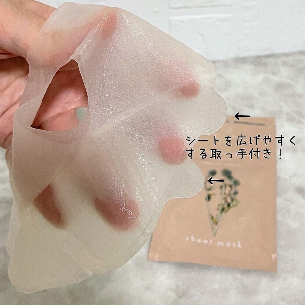 Lacccheシートマスク クリア(さっぱり)/laccche/シートマスク・パックを使ったクチコミ(3枚目)