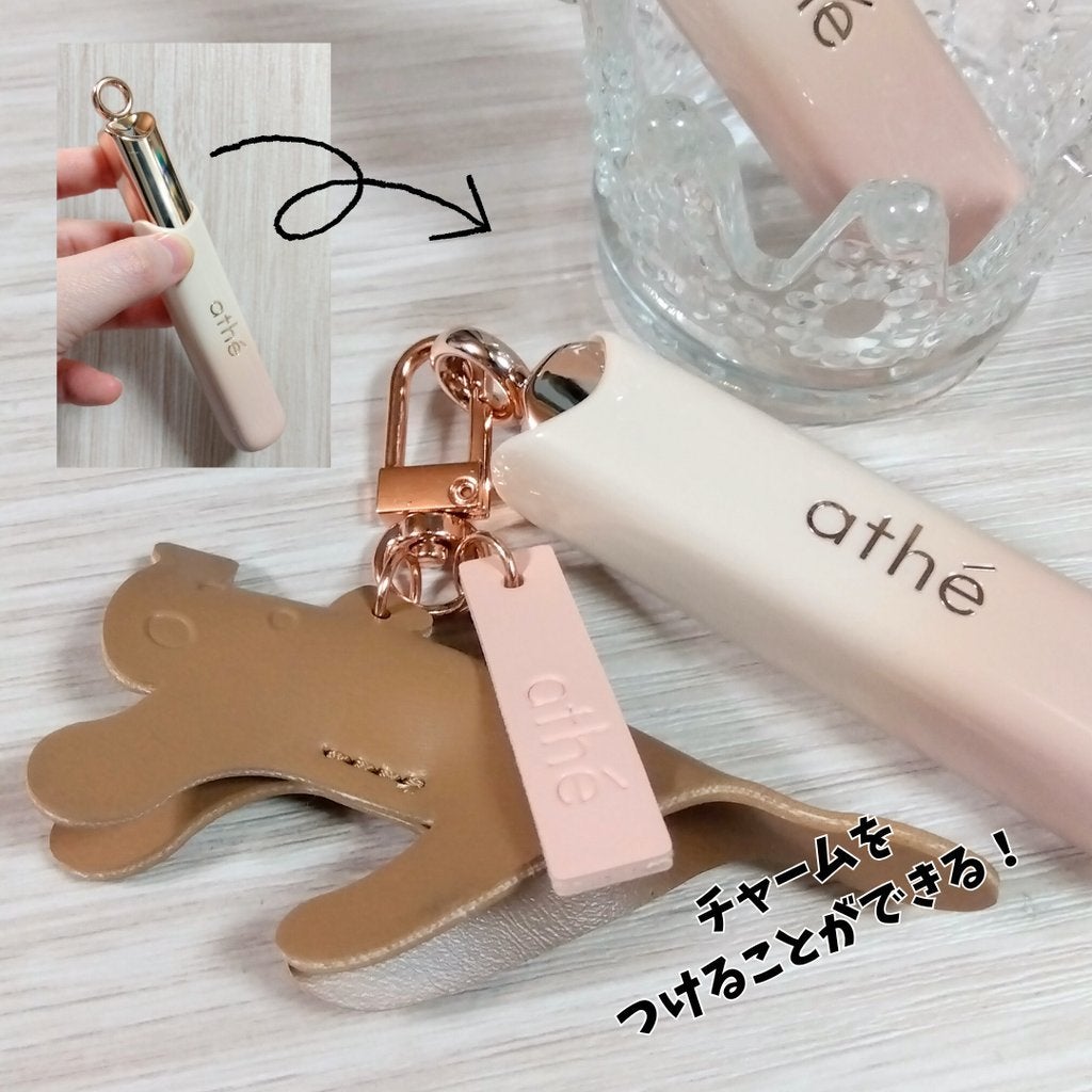 オーセンティック リップ グローイ バーム/athé/口紅を使ったクチコミ(4枚目)