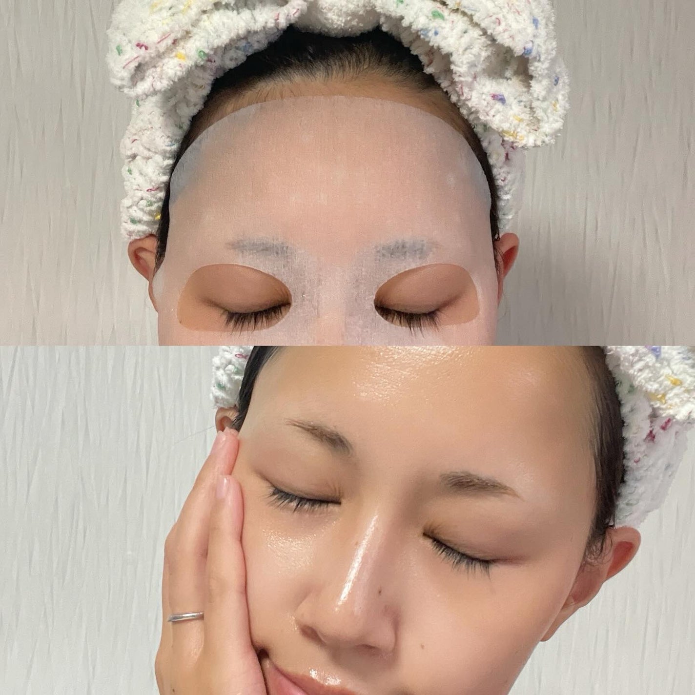 オーロラデューイーマスク(SR)ハリ/肌引き締め・ツヤ/FEMMUE/シートマスク・パックを使ったクチコミ(2枚目)
