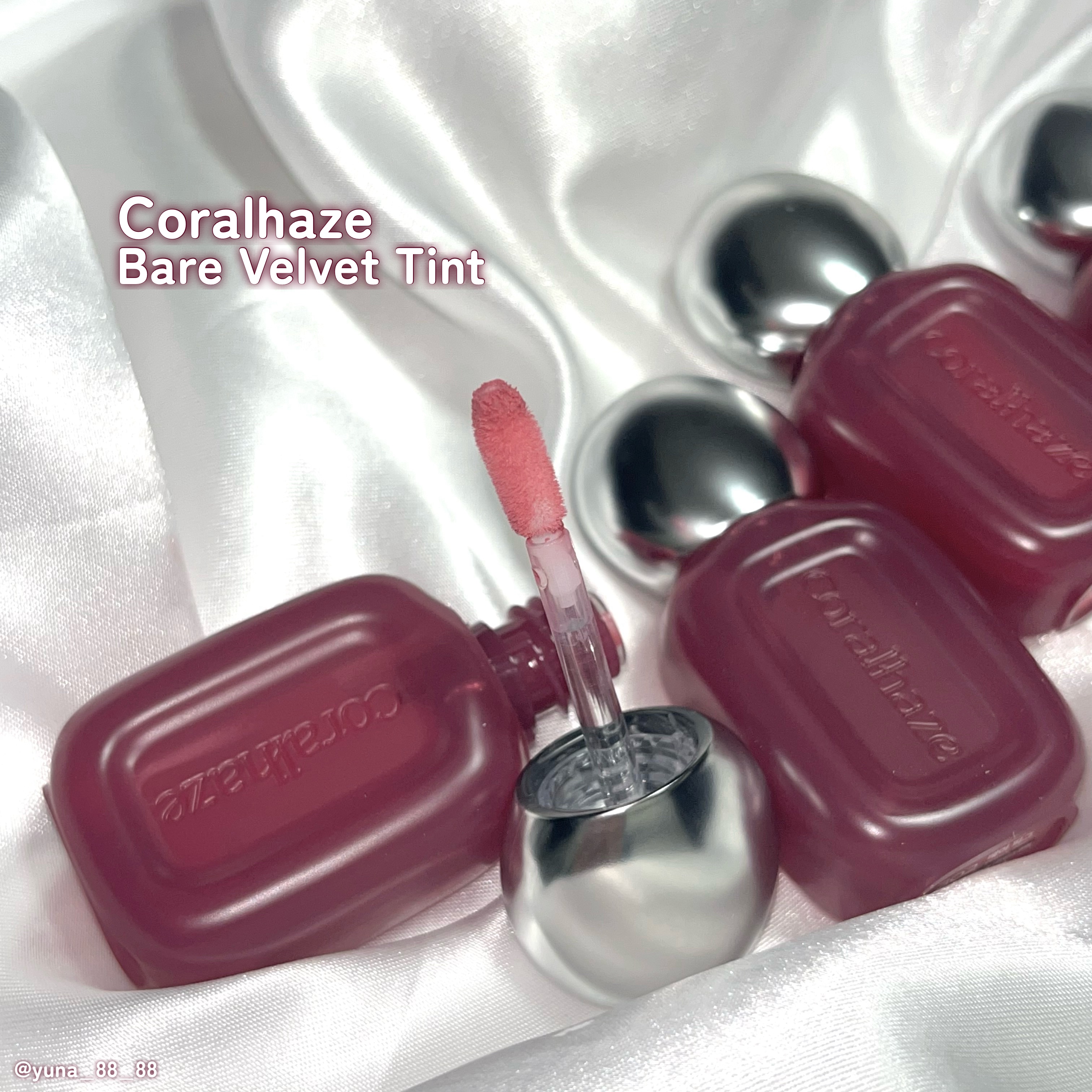 ベア ベルベット ティント/Coralhaze/リップティントを使ったクチコミ（3枚目）