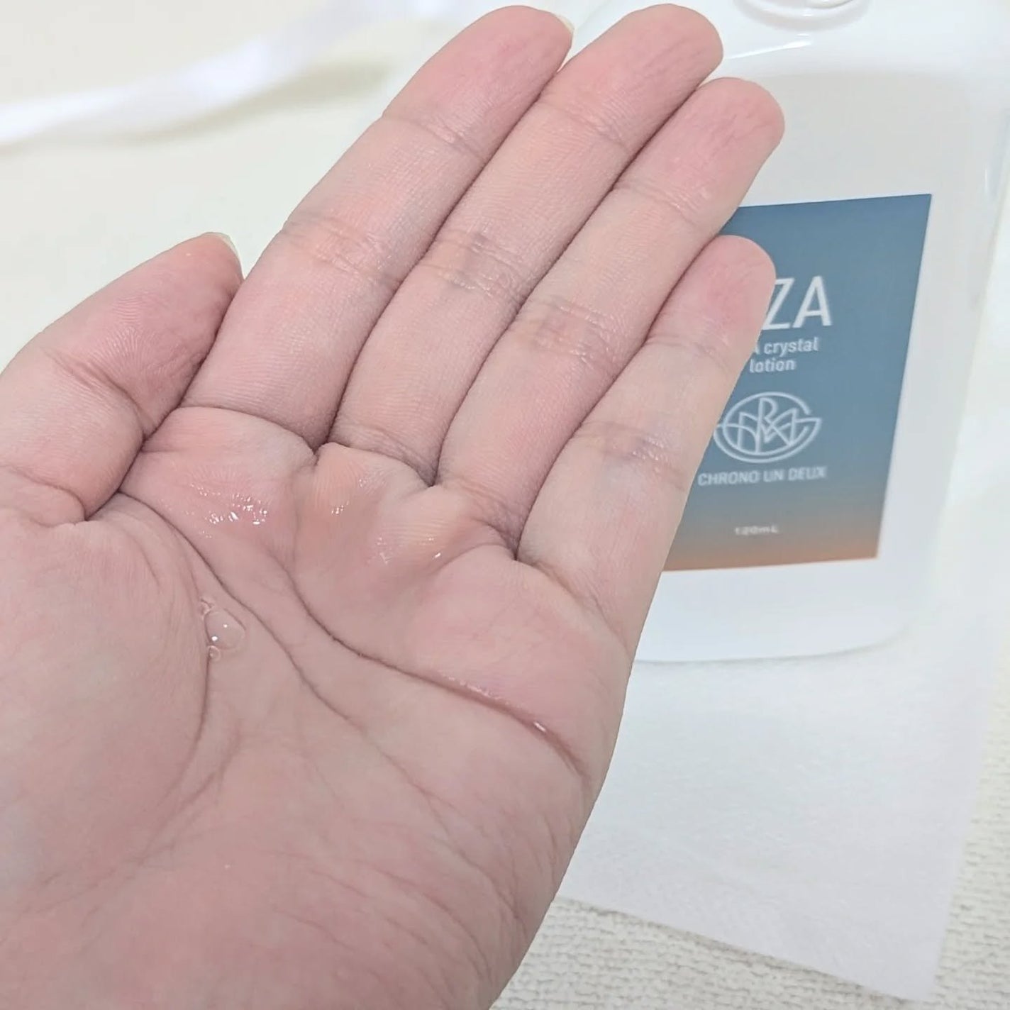 AZA クリスタルローション/CHRONO UN DEUX /化粧水を使ったクチコミ(2枚目)