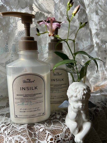 マイブースターズ インシルク ブースターシャンプー/トリートメント シャンプー(400mL)/マイブースターズ/市販シャンプーを使ったクチコミ(1枚目)