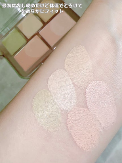 コンシールブレンダーパレット/LUNA/パレットコンシーラーを使ったクチコミ(4枚目)