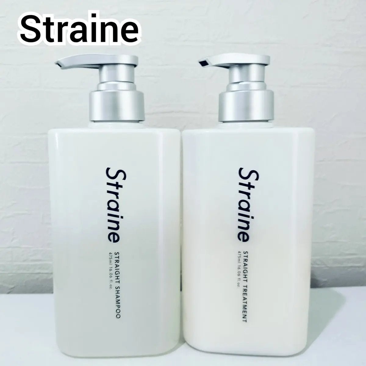 ストレートシャンプー/ストレートトリートメント ホワイトブロッサムの香り/Straine/市販シャンプーを使ったクチコミ(1枚目)