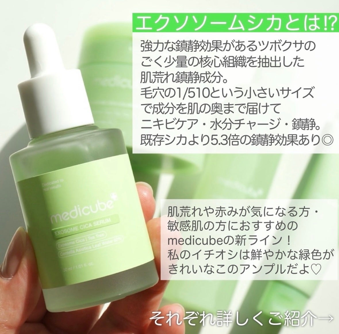 エクソソームシカ アンプル/MEDICUBE/美容液を使ったクチコミ(2枚目)