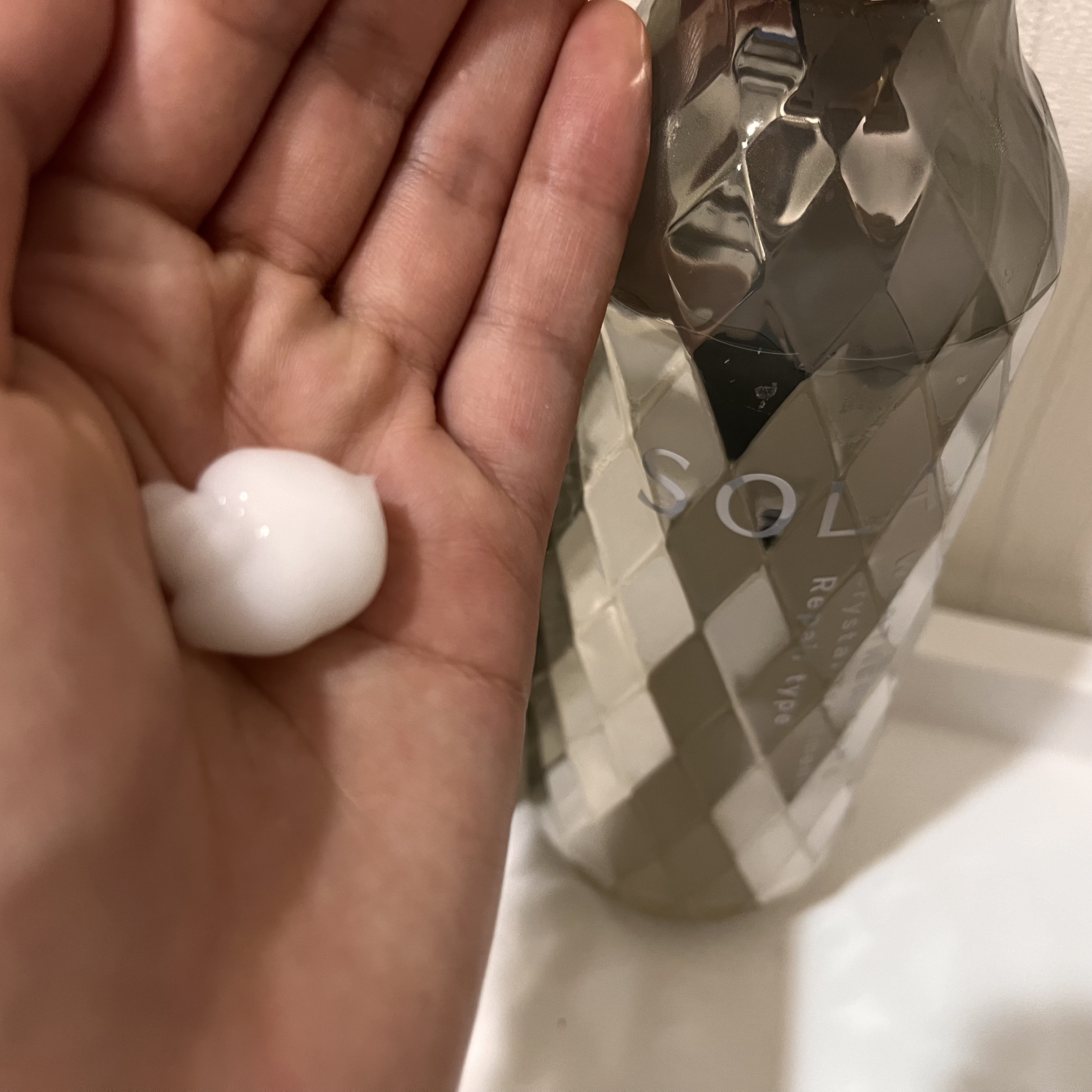 ソラ ウェザーケア クリスタル シャンプー/ヘアトリートメント リペアタイプ/SOLA WEATHER CARE/市販シャンプーを使ったクチコミ（3枚目）