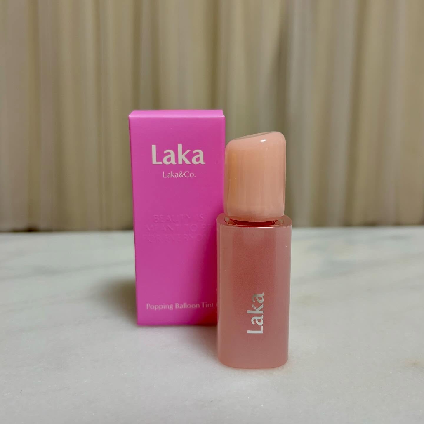 ポッピングバルーンティント/Laka/リップティントを使ったクチコミ（1枚目）