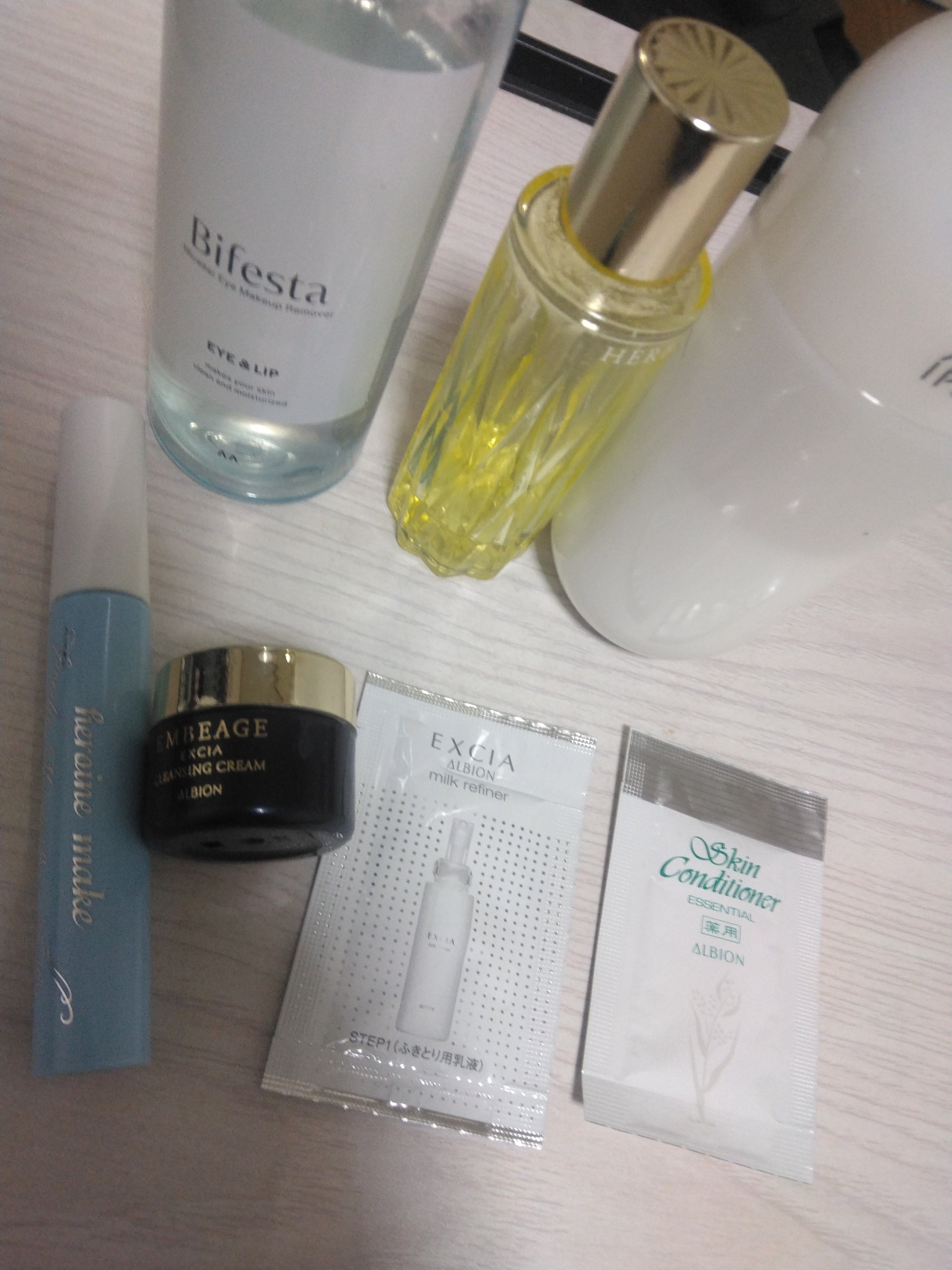 エクシア アンベアージュ クレンジングクリーム/ALBION/クレンジングクリームを使ったクチコミ（1枚目）