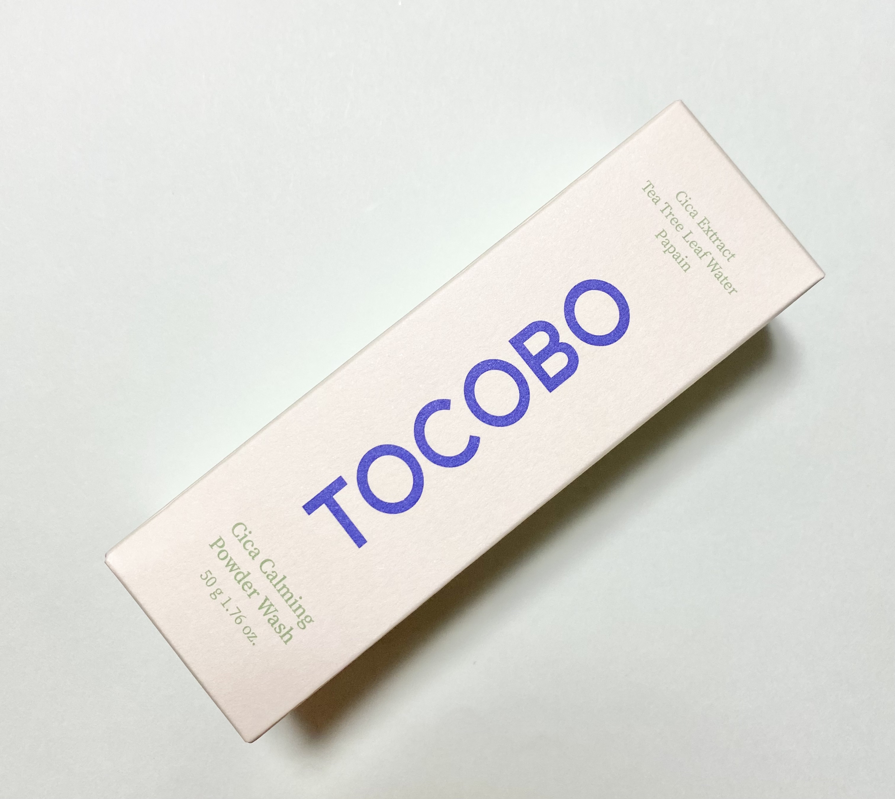 シカカーミングパウダーウォッシュ/TOCOBO/洗顔パウダーを使ったクチコミ（1枚目）