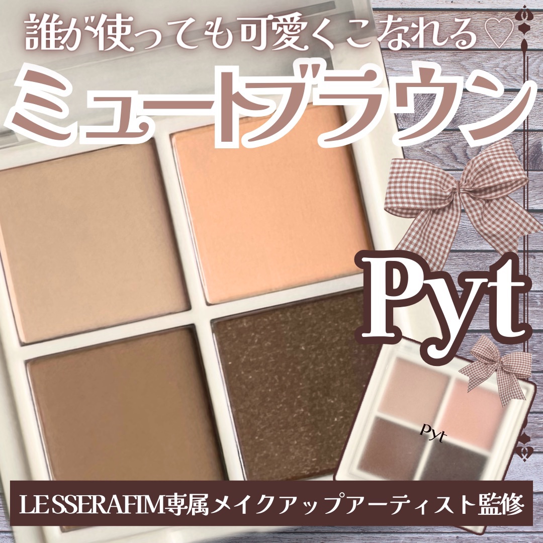 NINCHI EYEPALETTE/Pyt/アイシャドウパレットを使ったクチコミ（1枚目）