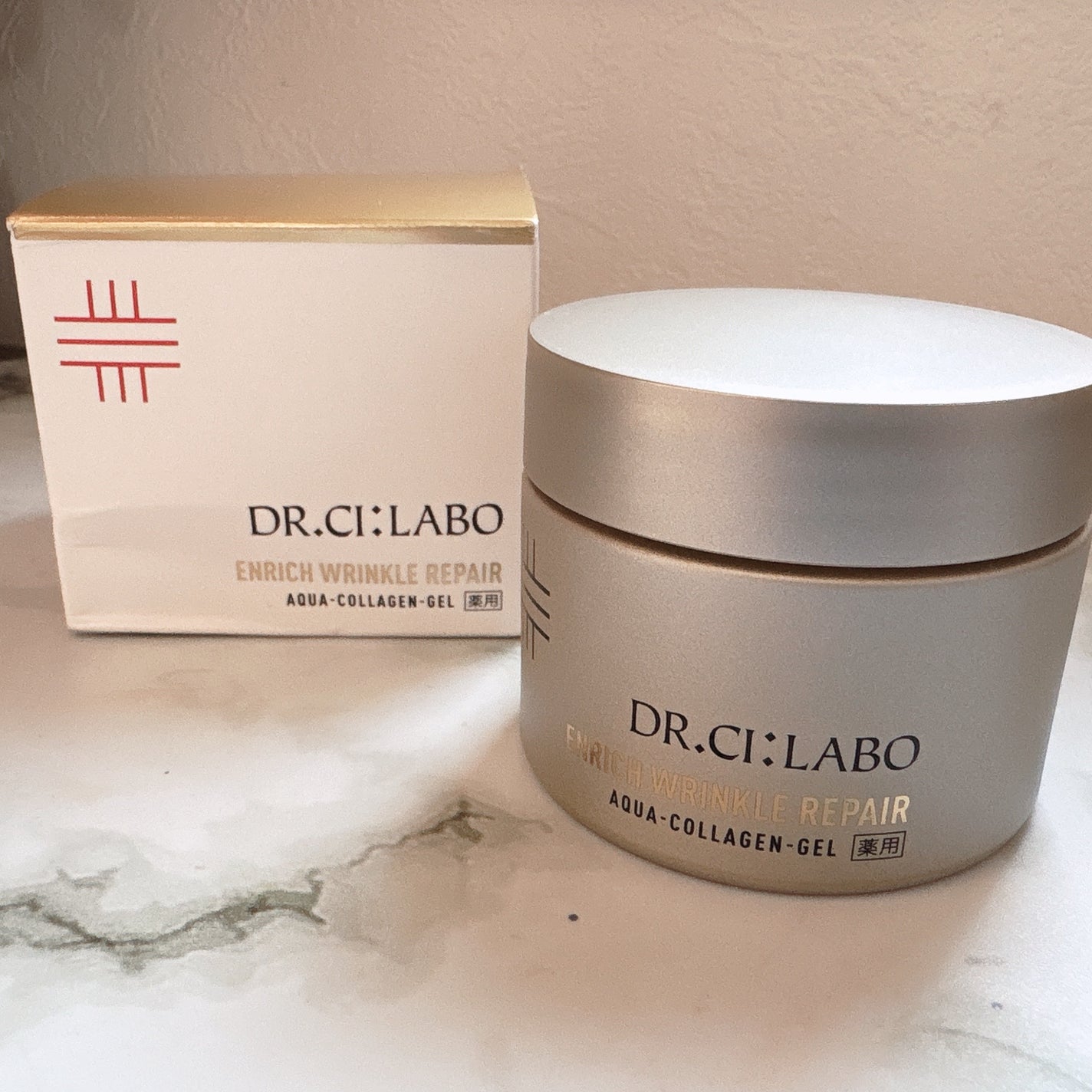 薬用アクアコラーゲンゲル エンリッチリンクルリペア/ドクターシーラボⓇ/フェイスクリームを使ったクチコミ(4枚目)