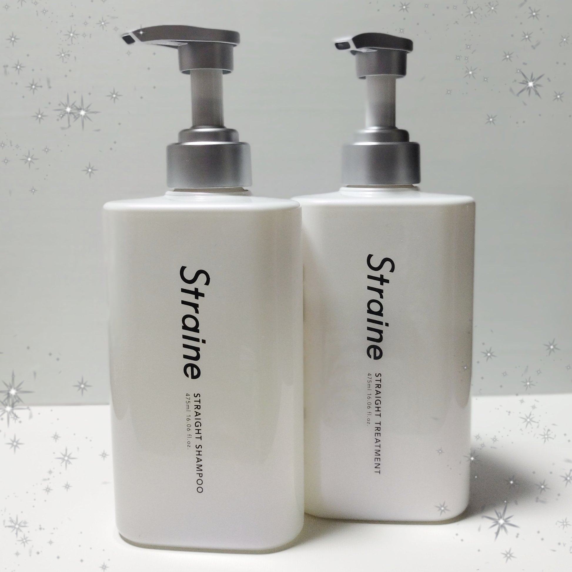 ストレートシャンプー/ストレートトリートメント ホワイトブロッサムの香り/Straine/市販シャンプーを使ったクチコミ（1枚目）