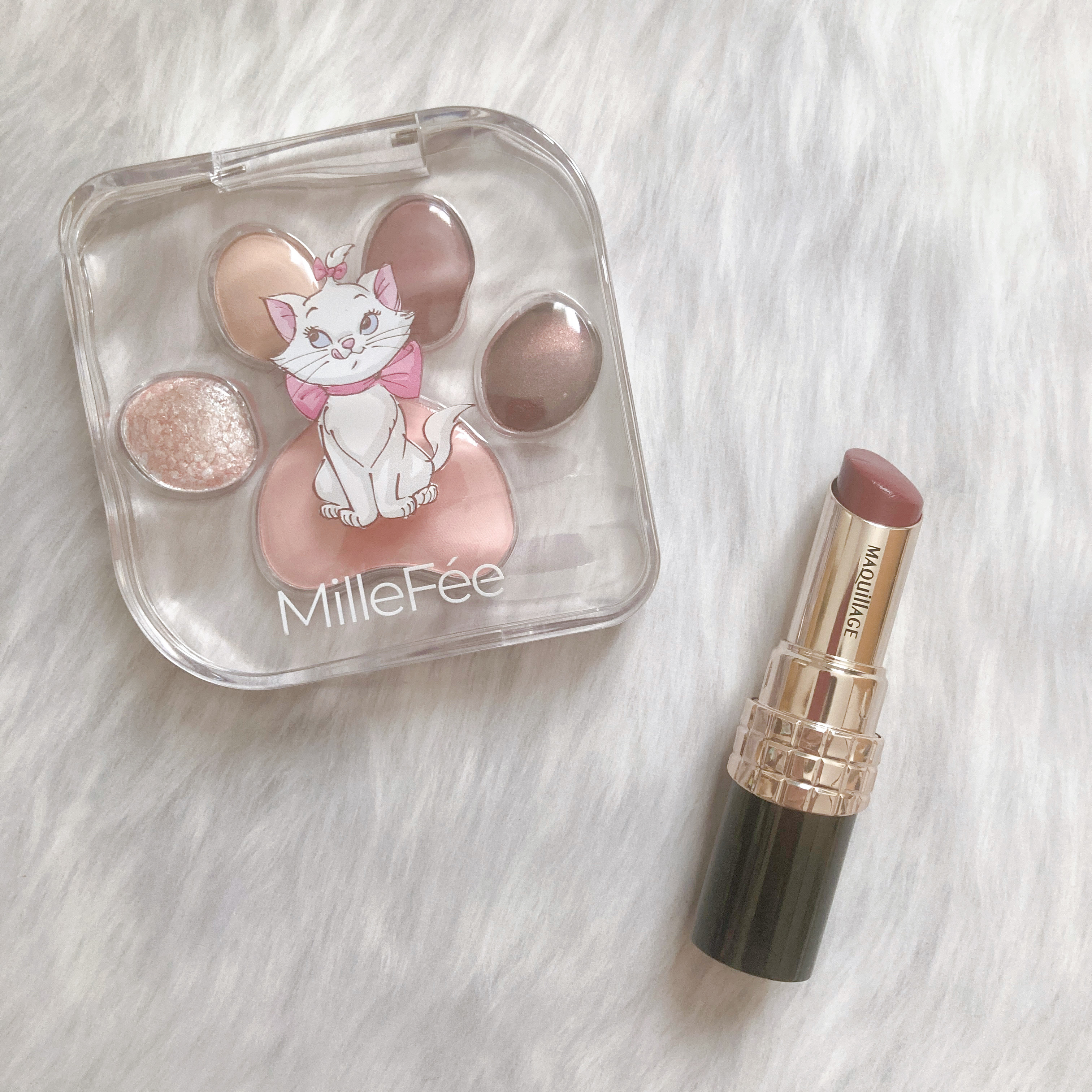 ミャオパウズアイシャドウパレット M03 ツンデレ / ディズニー マリー/MilleFée/アイシャドウパレットを使ったクチコミ（1枚目）