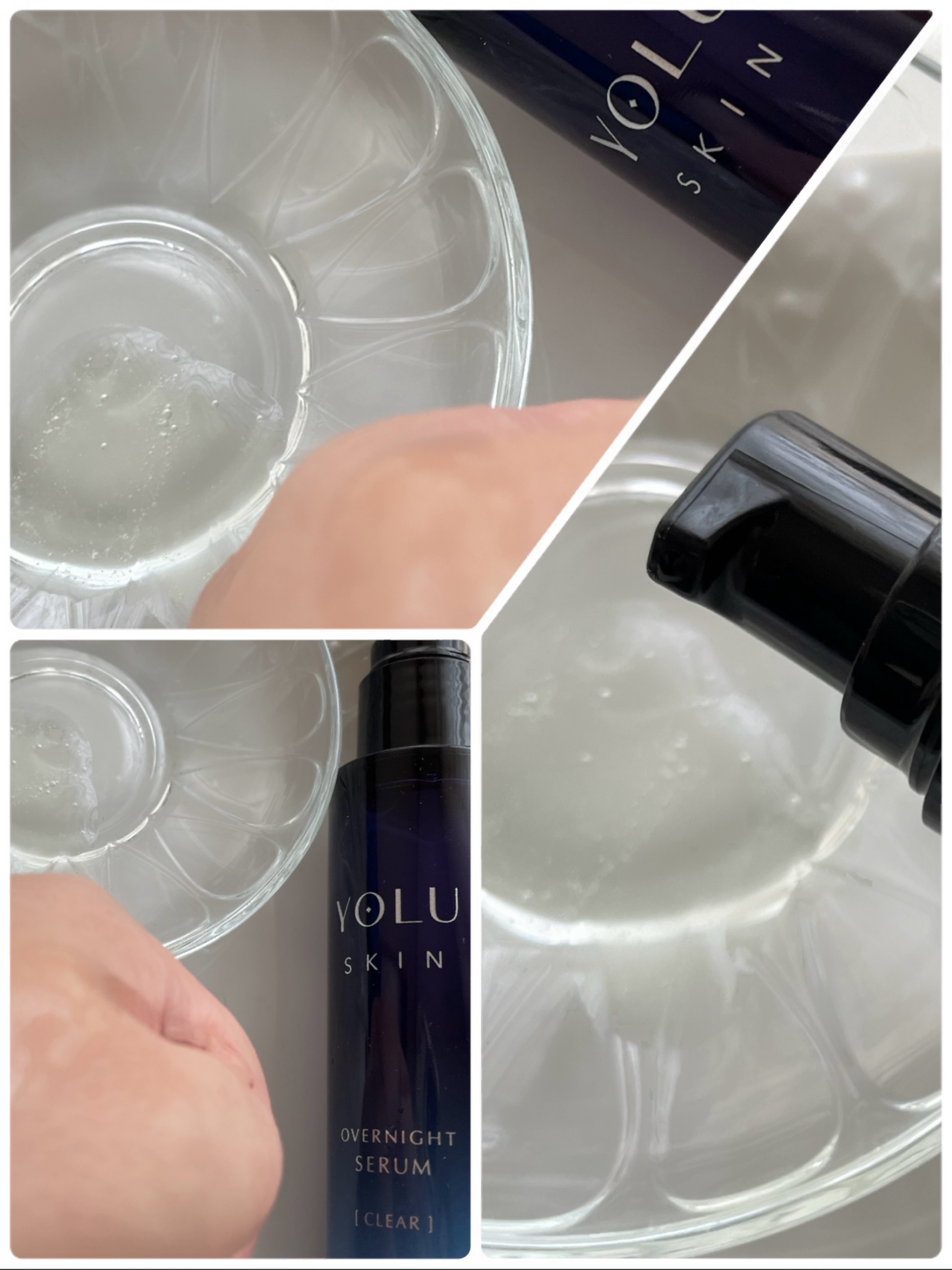 ヨル スキン オーバーナイトセラム クリア/YOLU/美容液を使ったクチコミ（2枚目）