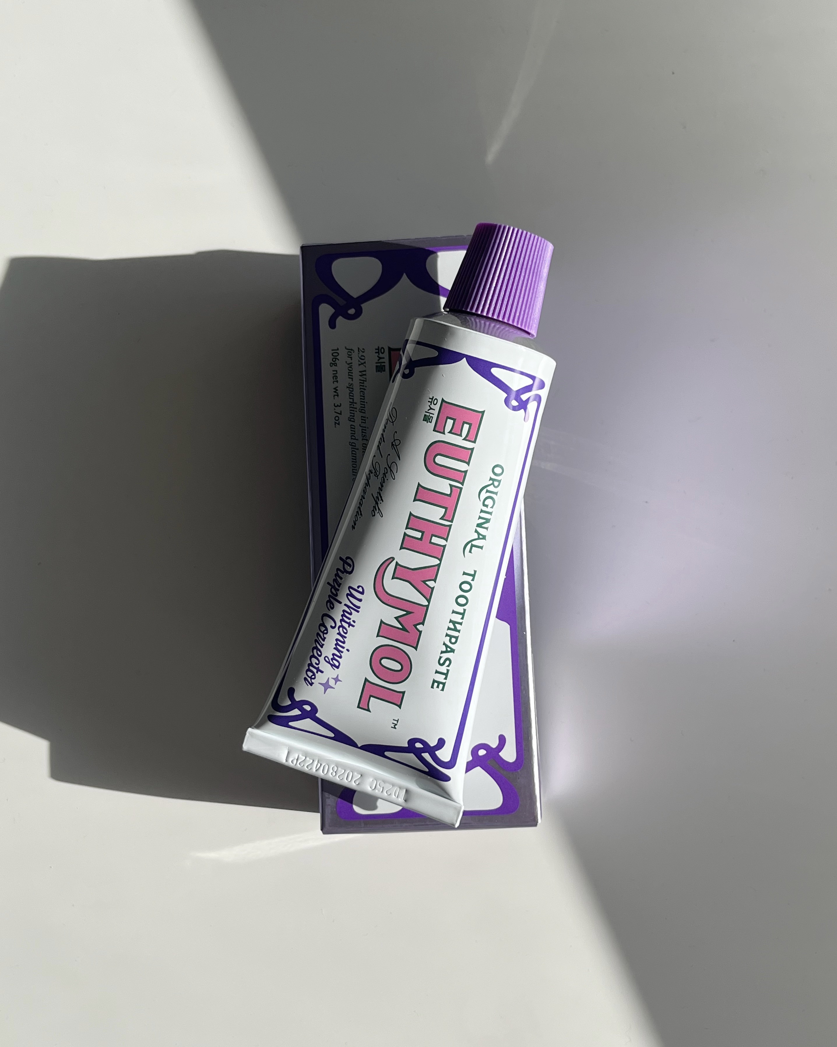 ホワイトニングパープルコレクター歯磨き粉/EUTHYMOL/その他を使ったクチコミ（1枚目）