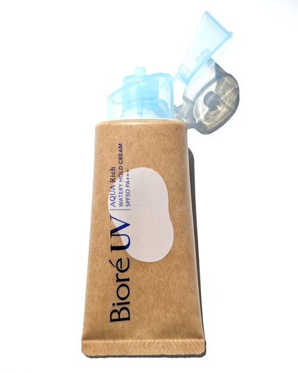 ビオレUV アクアリッチ ウォータリーホールドクリーム(水肌記憶UV)/ビオレ/日焼け止めクリームを使ったクチコミ(5枚目)