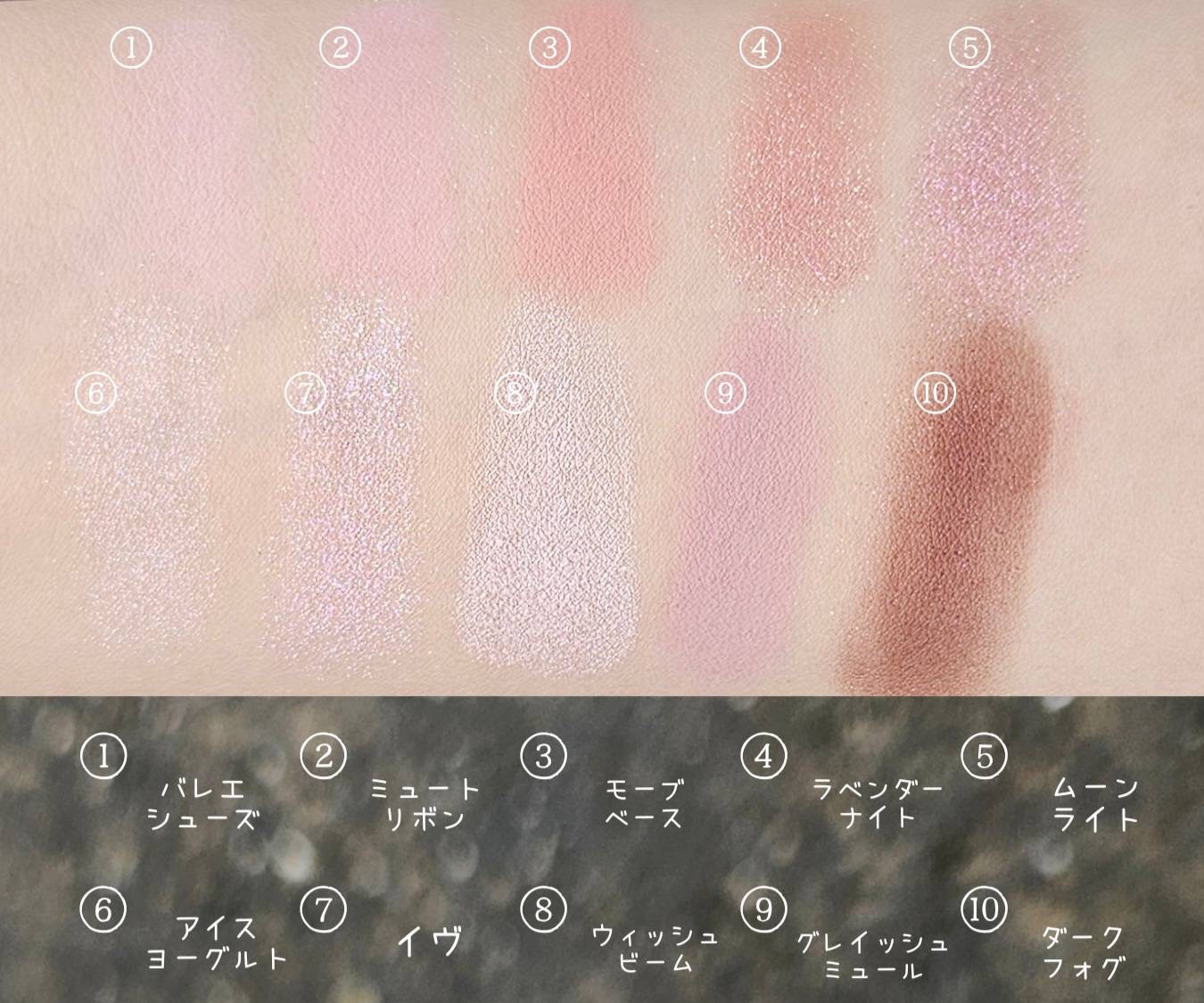 ライトオンアイズシャドウパレット/ルミル/アイシャドウパレットを使ったクチコミ（3枚目）