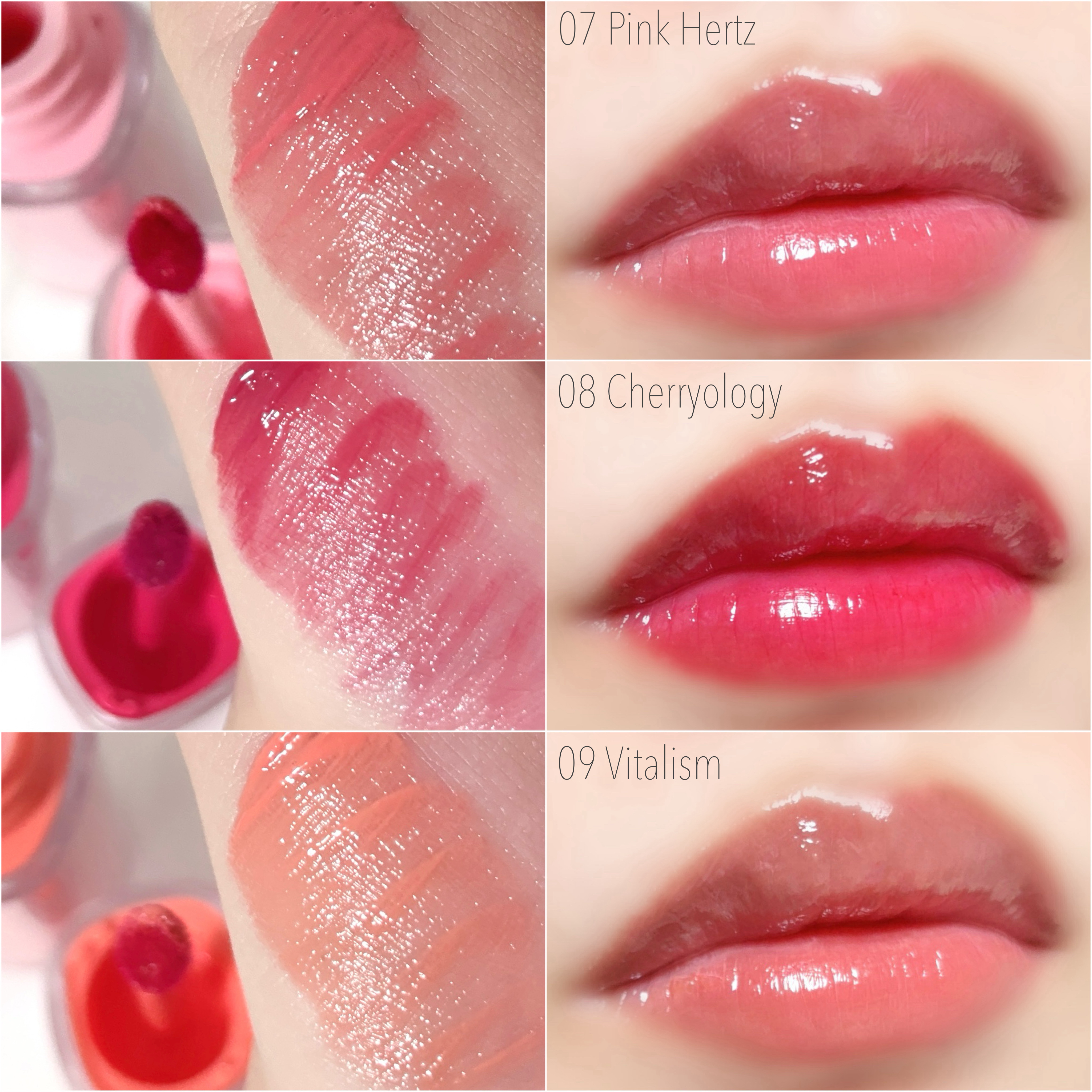 Dewy Syrup Tint/EITHER＆/口紅を使ったクチコミ（3枚目）