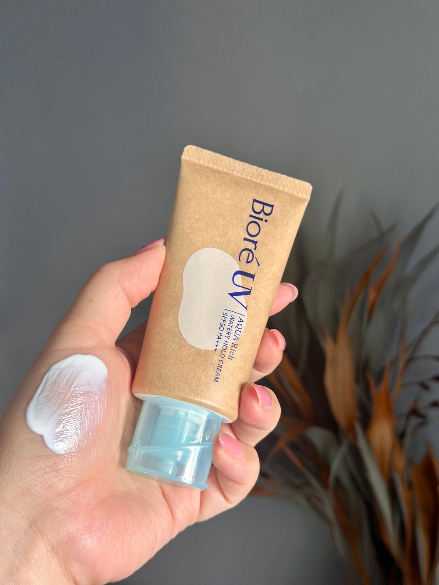 ビオレUV アクアリッチ ウォータリーホールドクリーム(水肌記憶UV)/ビオレ/日焼け止めクリームを使ったクチコミ(2枚目)