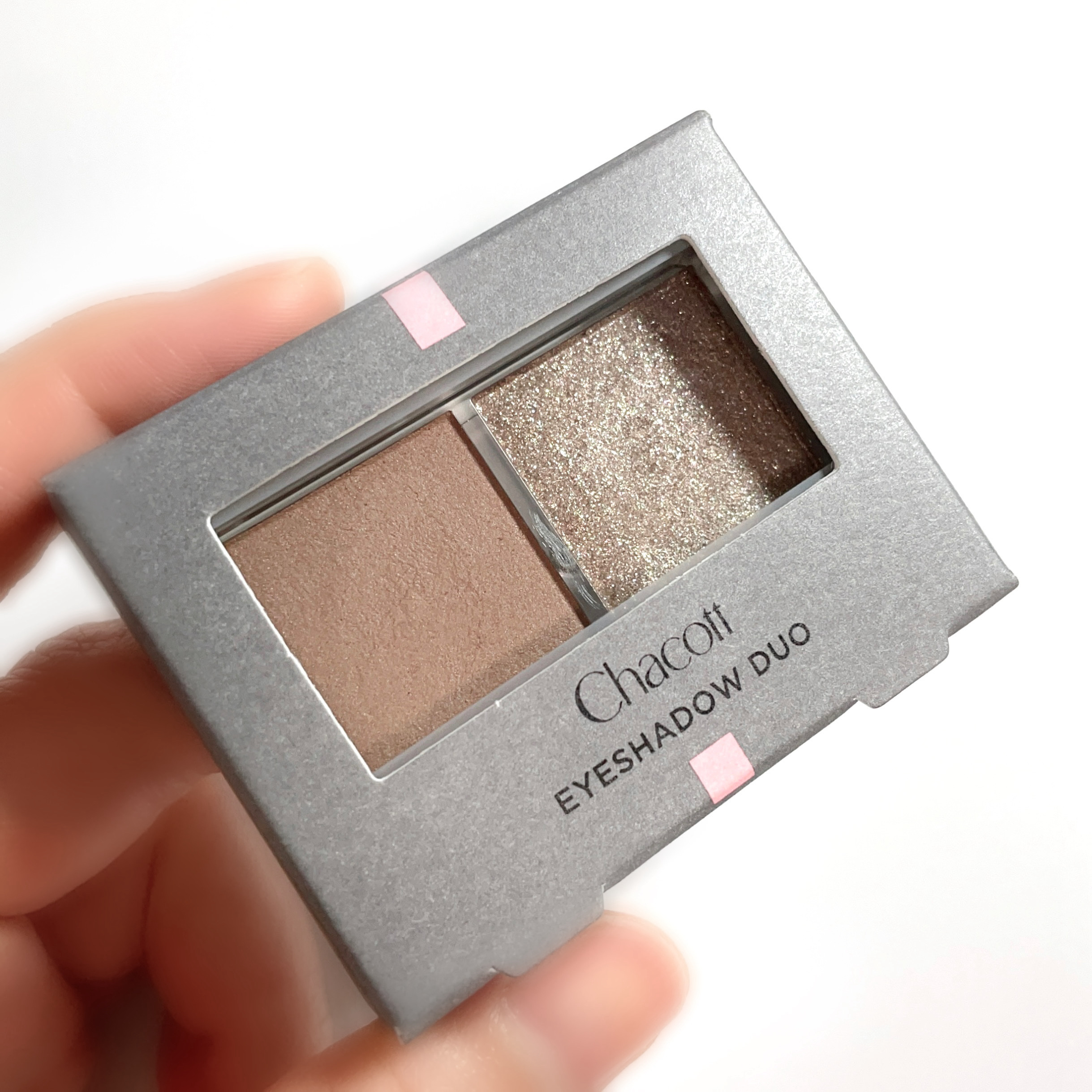 アイシャドウDUO/チャコット・コスメティクス/アイシャドウパレットを使ったクチコミ（2枚目）