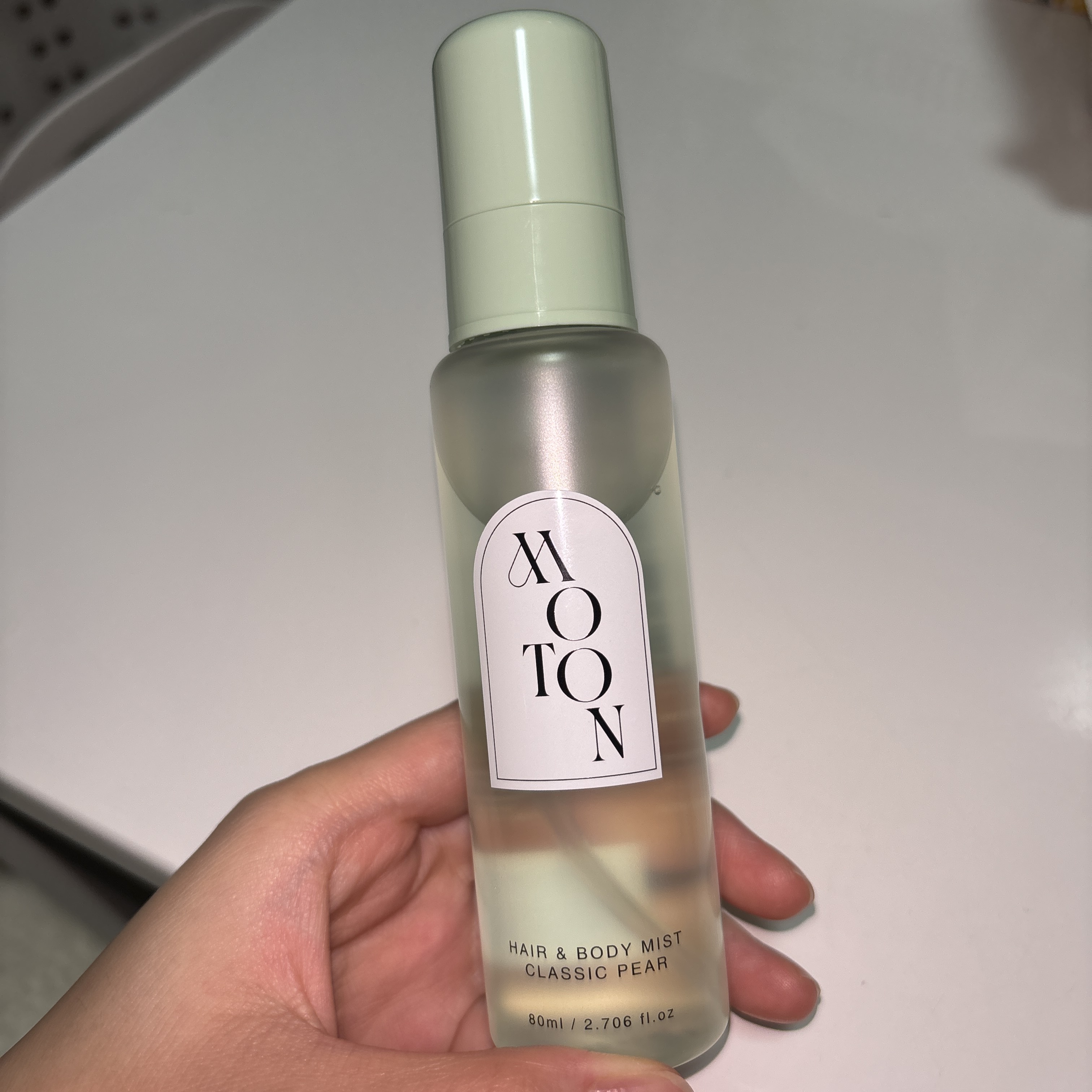 MOTON ヘア＆ボディミスト クラシックペアー/MOTON/香水(レディース)を使ったクチコミ（1枚目）