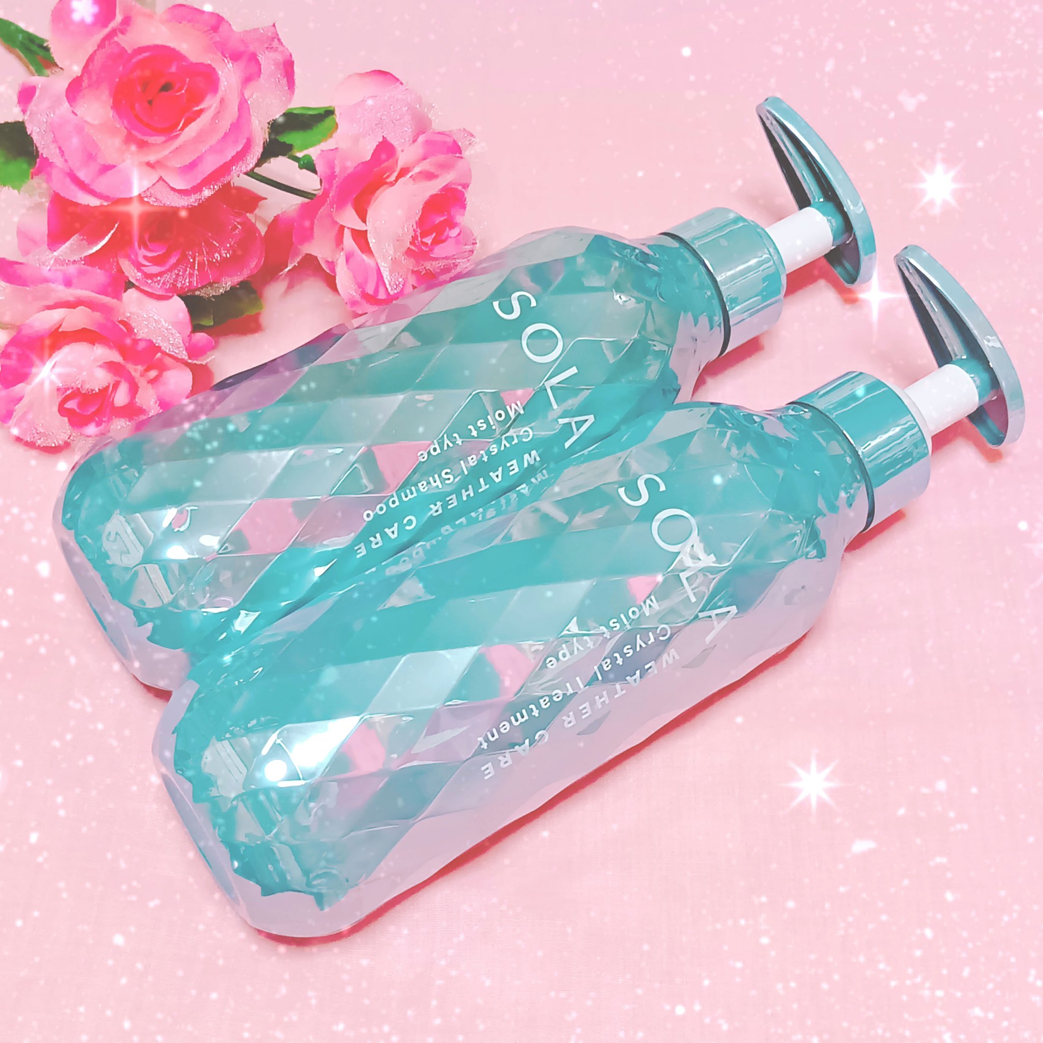 ソラ ウェザーケア クリスタル シャンプー/ヘアトリートメント モイストタイプ/SOLA WEATHER CARE/市販シャンプーを使ったクチコミ（1枚目）