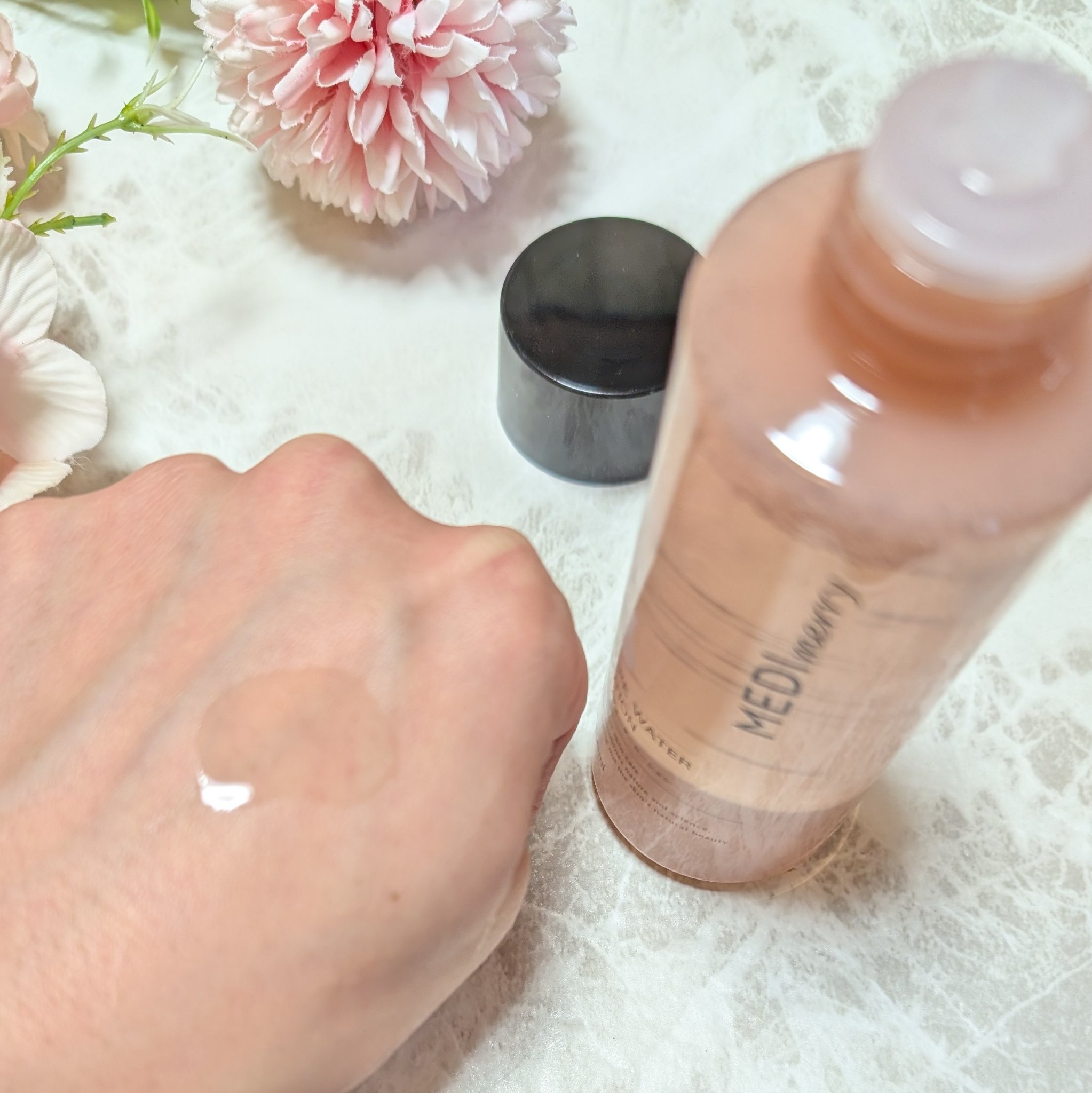 メディメリー　もちすべミルキーローション/MEDIMERRY/化粧水を使ったクチコミ（3枚目）