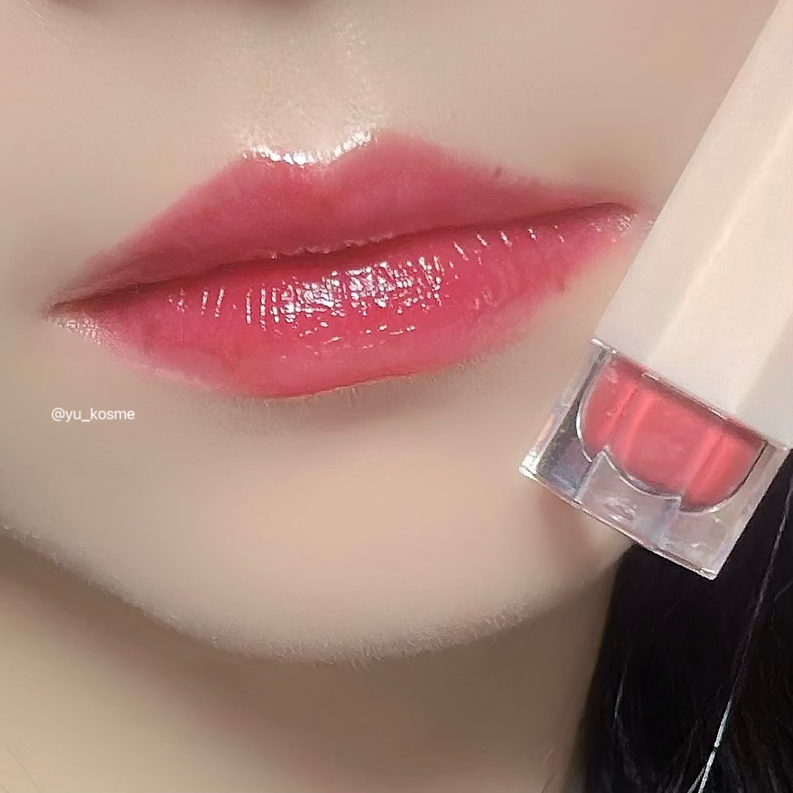 ブルーミングエディション サテングローリップ ステイン/DEAR DAHLIA/口紅を使ったクチコミ（3枚目）