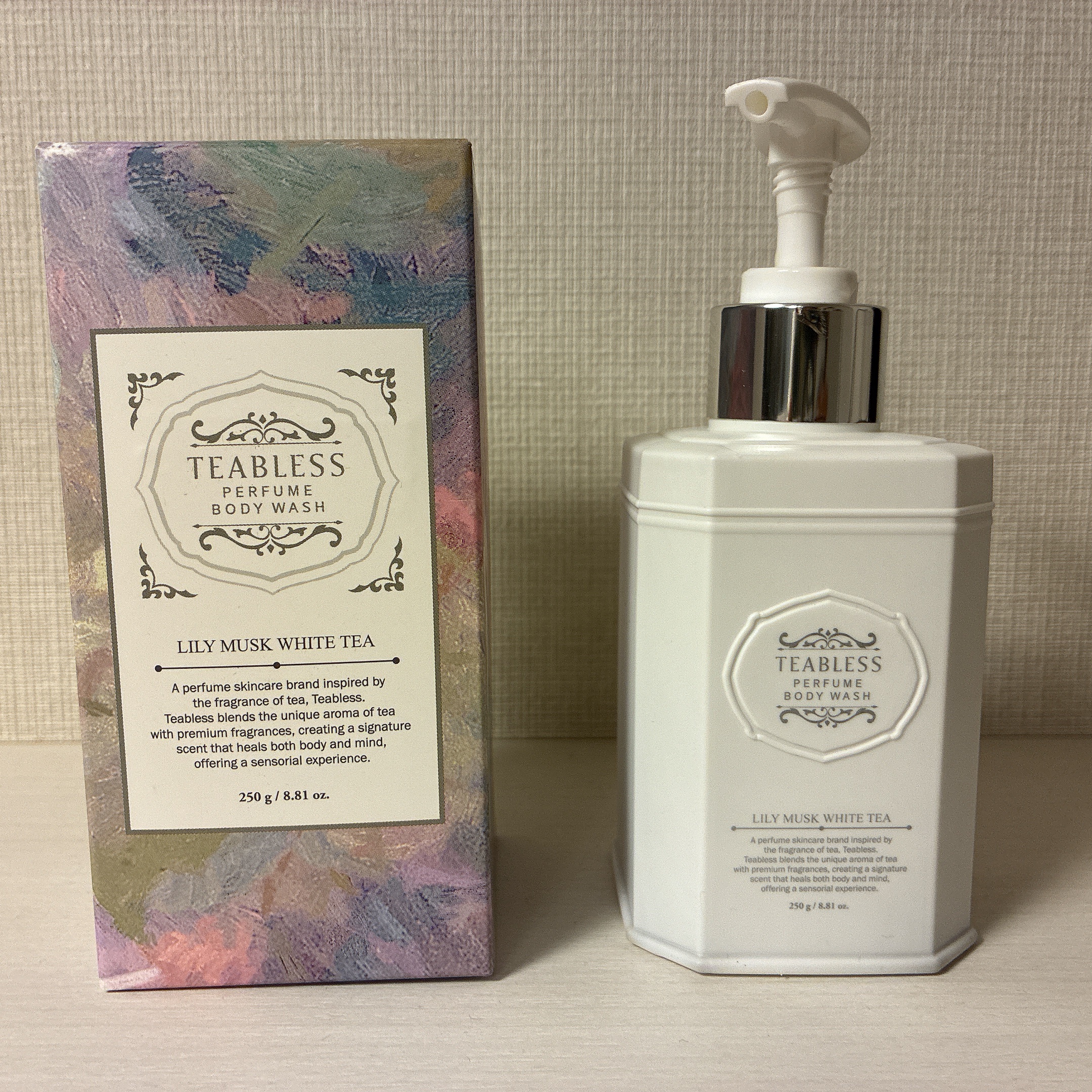 パフュームボディローション リリィムスクホワイトティー/TEABLESS/ボディローションを使ったクチコミ（3枚目）