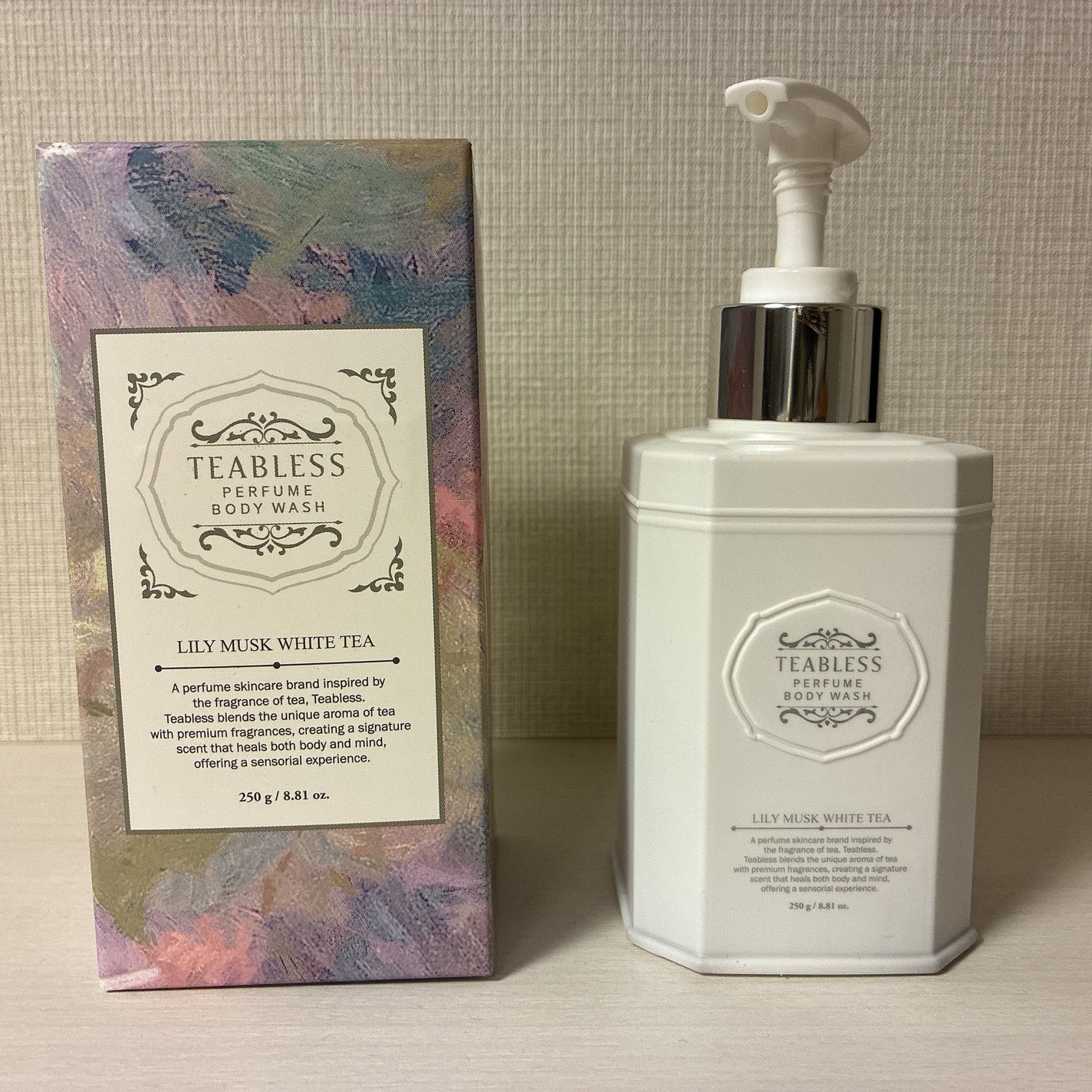 パフュームボディローション リリィムスクホワイトティー/TEABLESS/ボディローションを使ったクチコミ(3枚目)