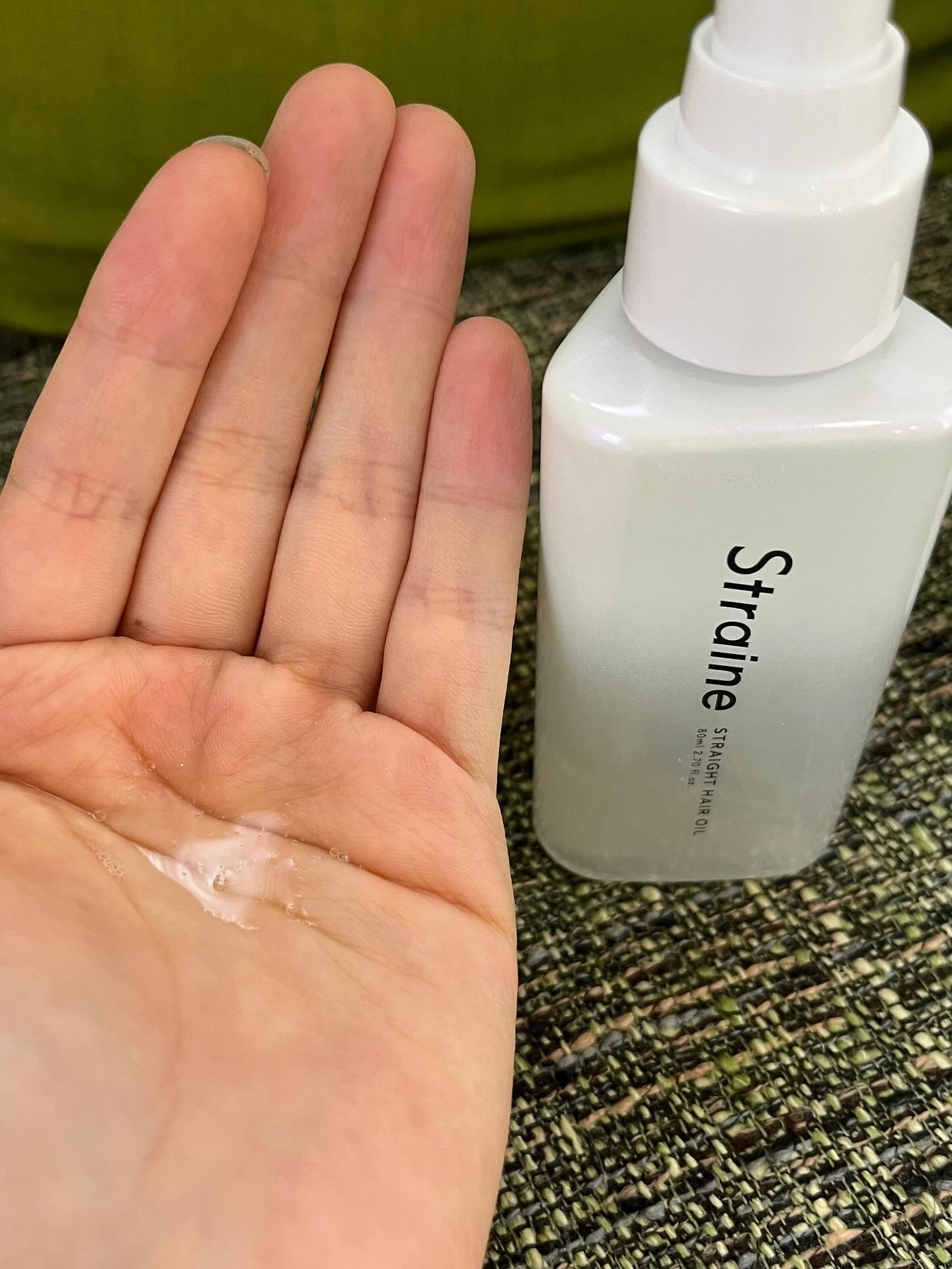 ストレートヘアオイル/Straine/ヘアオイルを使ったクチコミ（2枚目）