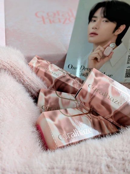 デュー ドロップ ティント/Coralhaze/リップティントを使ったクチコミ(6枚目)