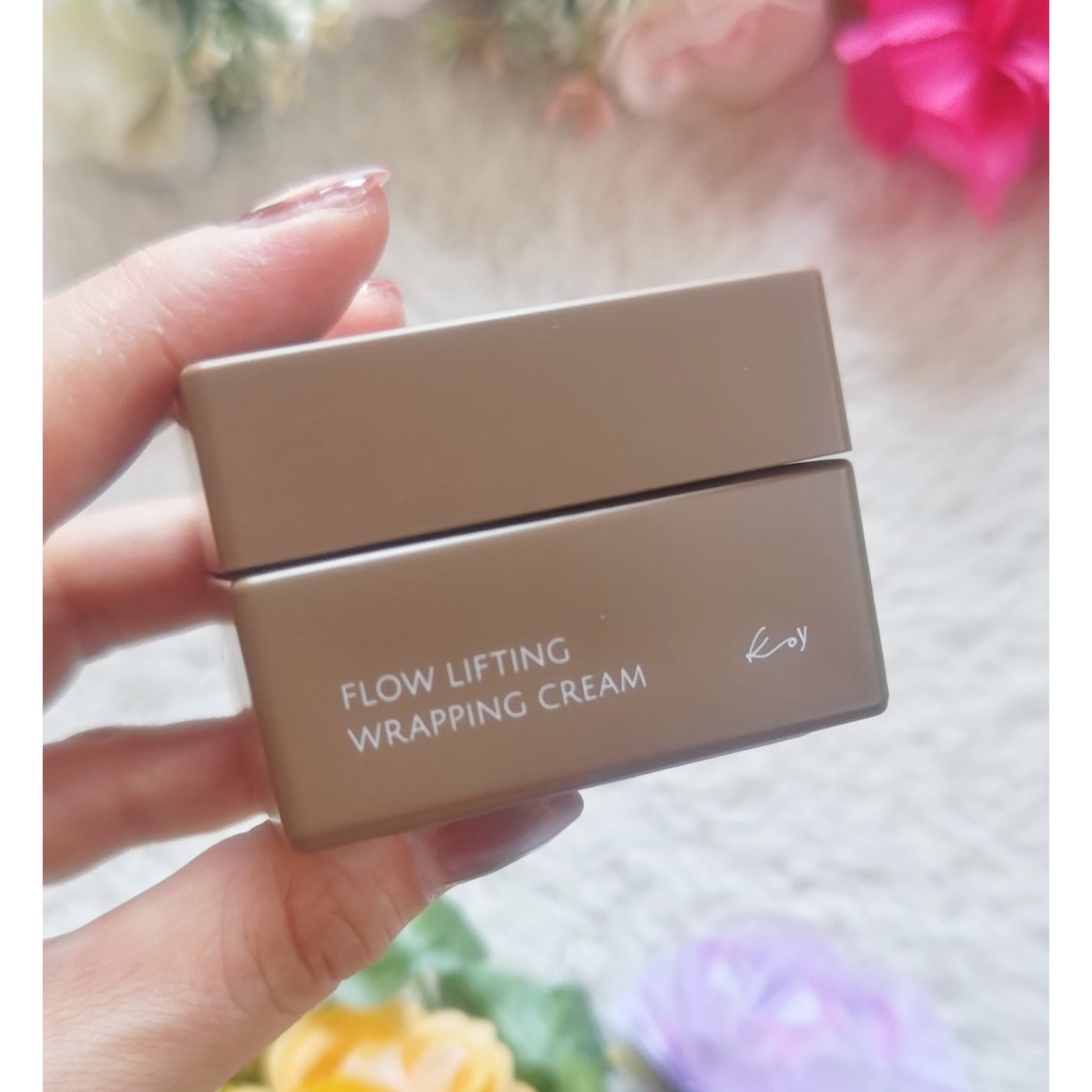 フローリフティングラッピングクリーム/koy/フェイスクリームを使ったクチコミ(2枚目)