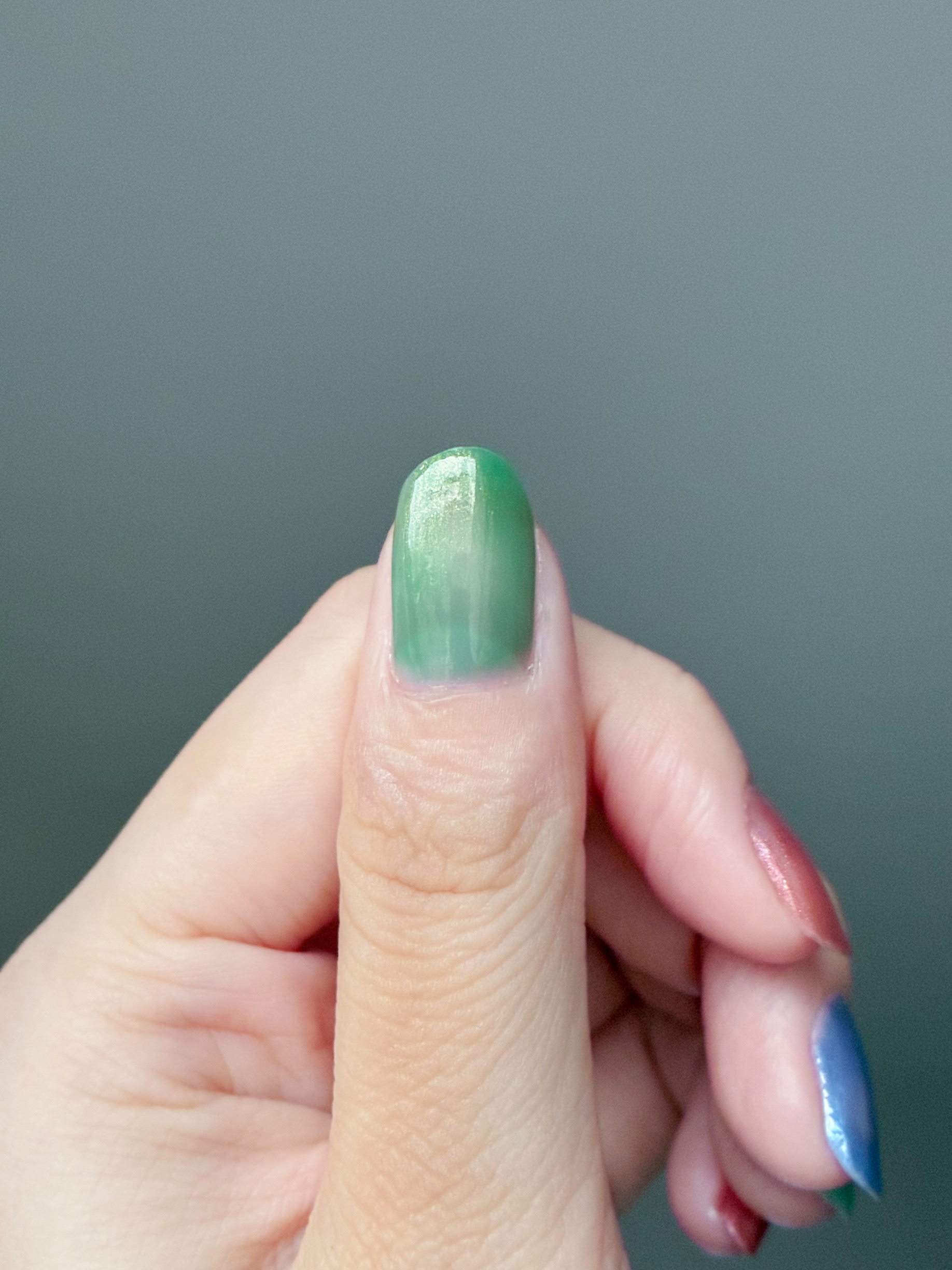 gem stone nail polish/KINARIYA/マニキュアを使ったクチコミ（2枚目）