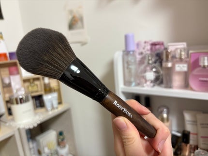 パウダーブラシEX/ロージーローザ/メイクブラシを使ったクチコミ(1枚目)